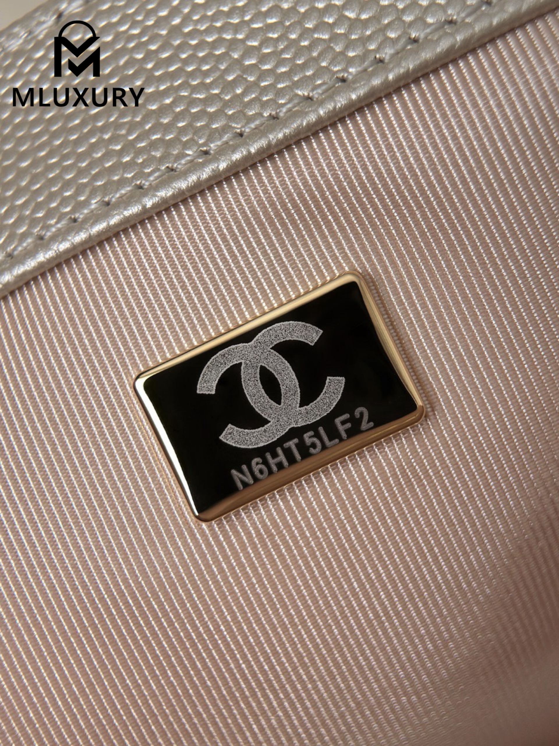 CHANEL Leboy 25 Medium, Champagne Gold&Light Gold, Imported Genuine Factory Leather
