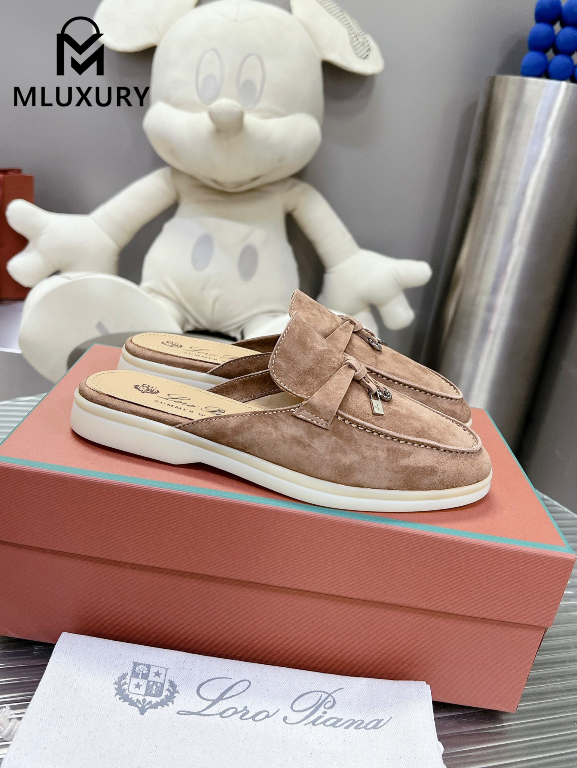 Loro Piana Half-Slipper Loafers