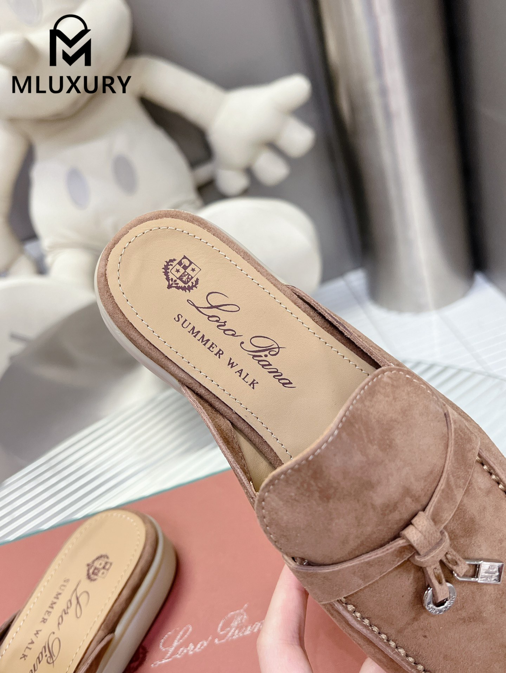 Loro Piana Half-Slipper Loafers
