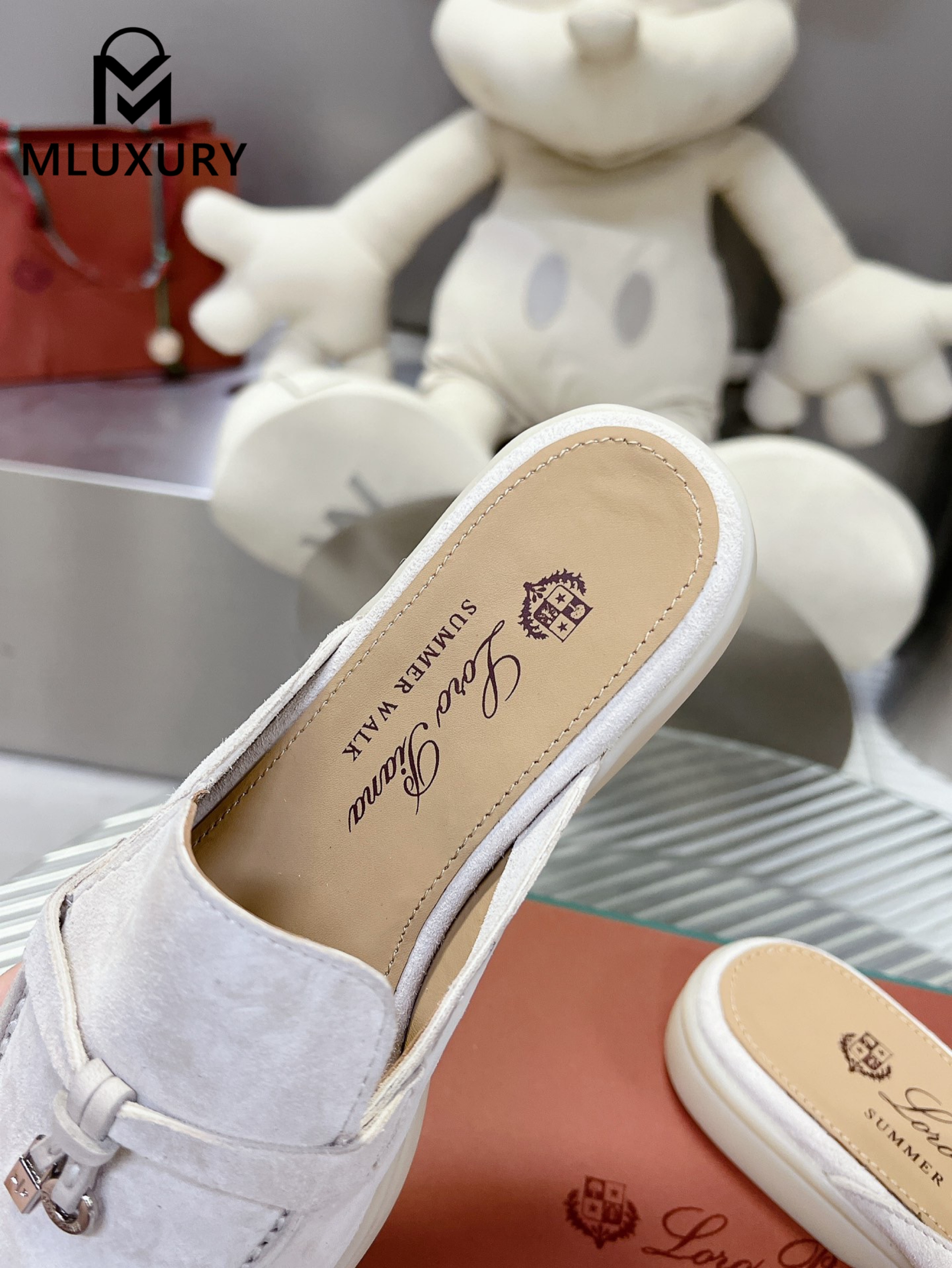 Loro Piana Half-Slipper Loafers