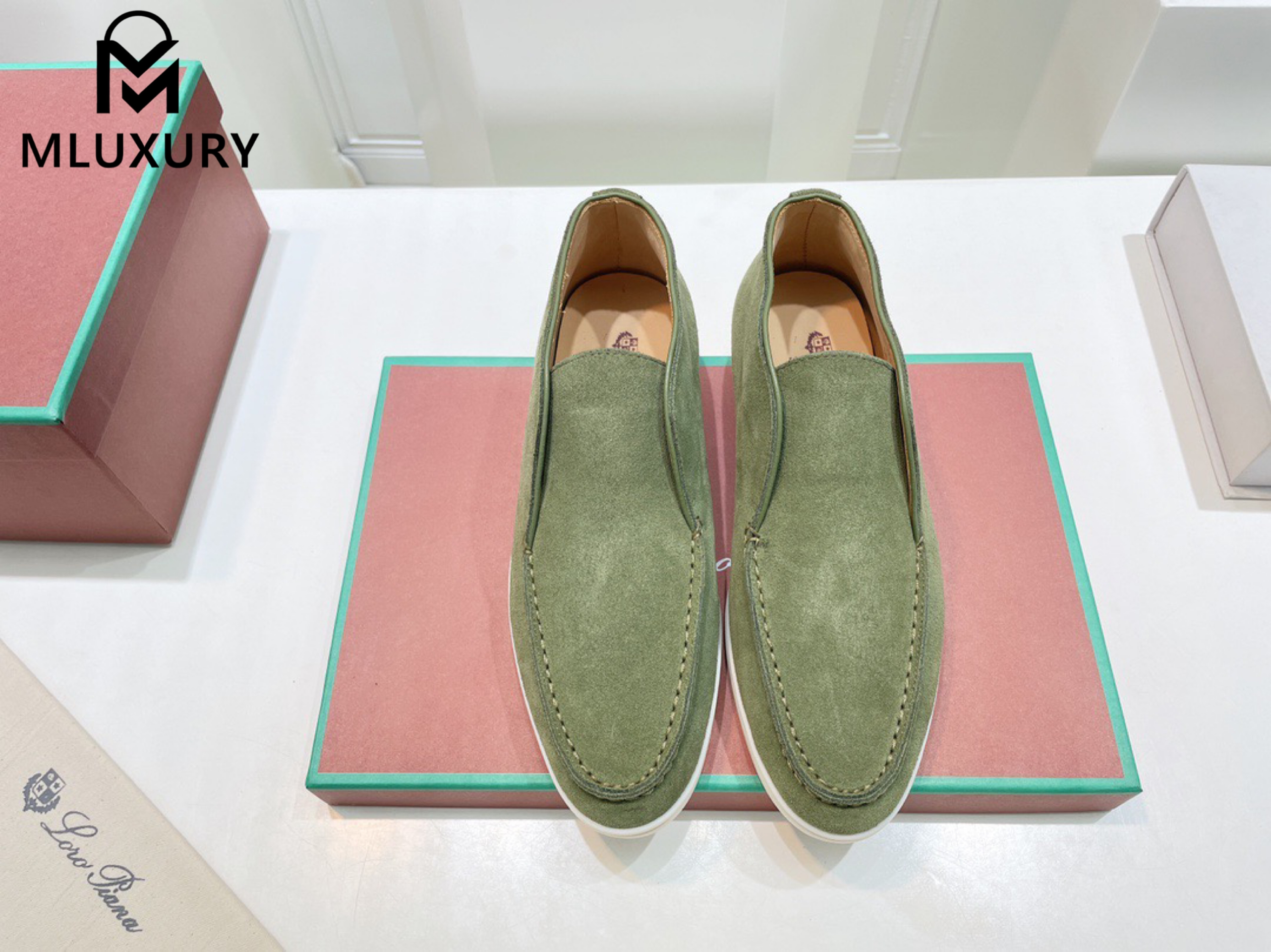 Loro Piana Sheepskin Loafers
