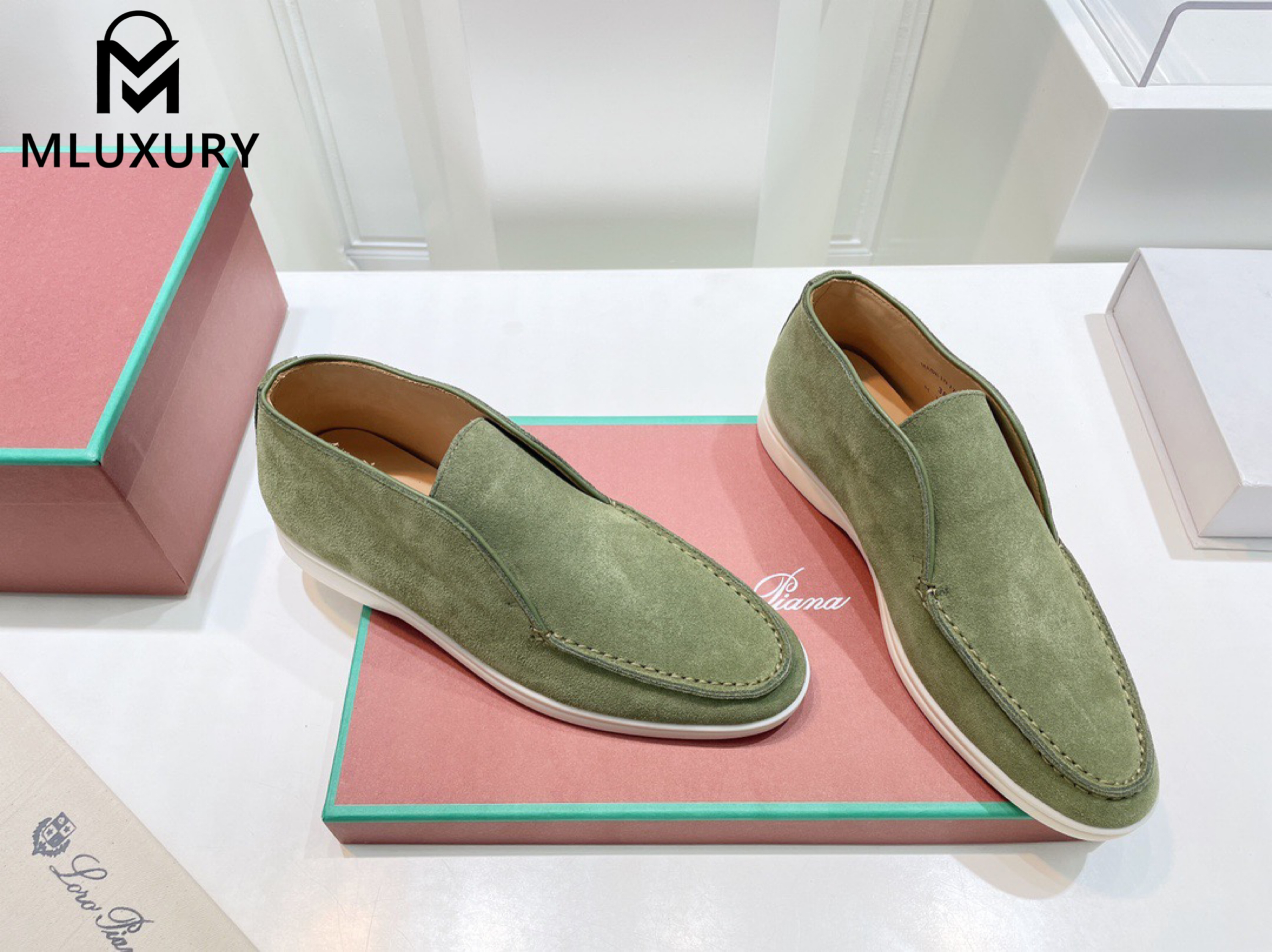Loro Piana Sheepskin Loafers