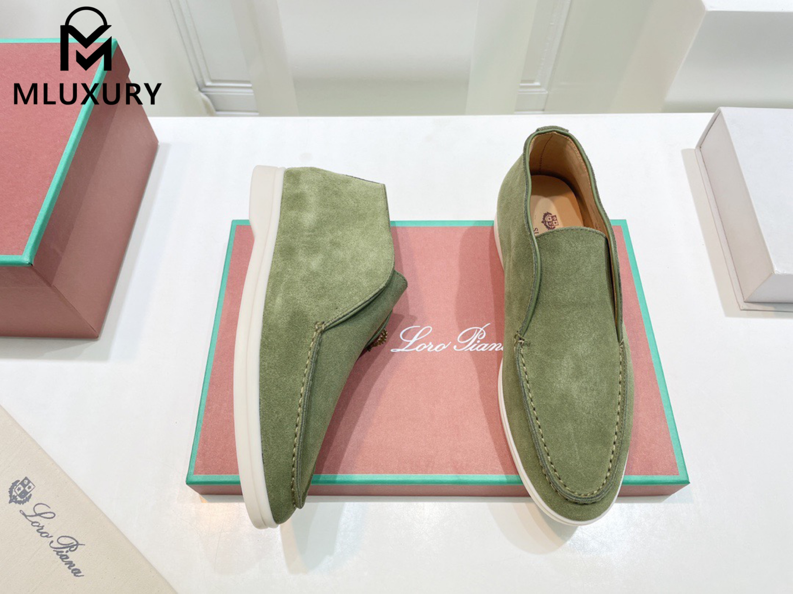 Loro Piana Sheepskin Loafers
