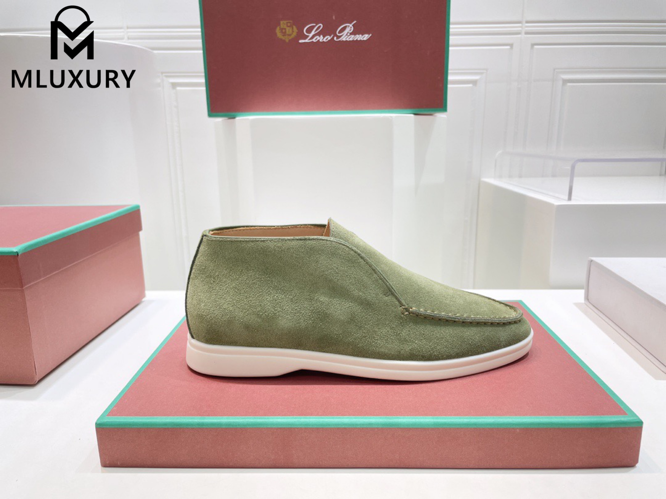 Loro Piana Sheepskin Loafers
