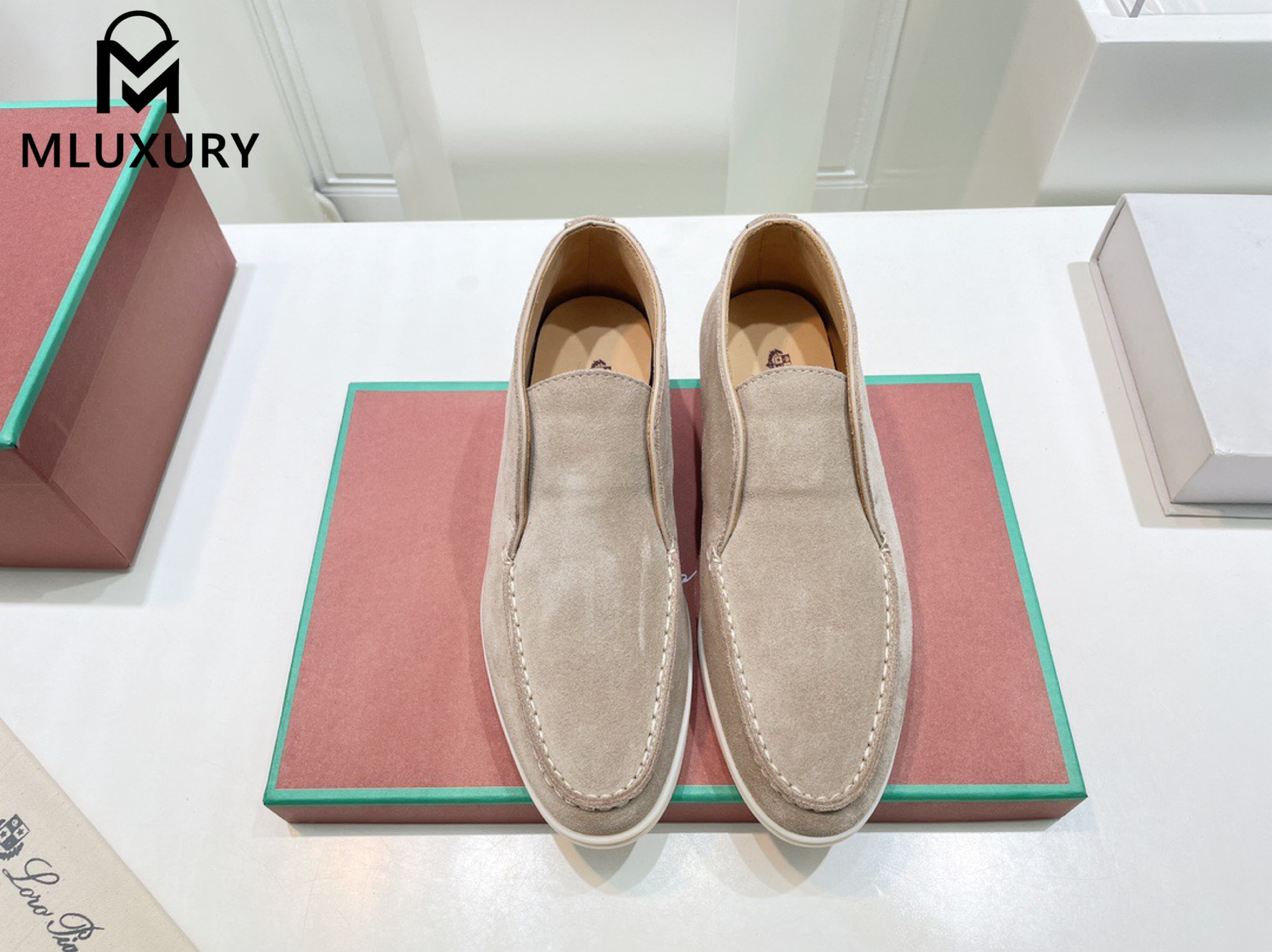 Loro Piana Sheepskin Loafers