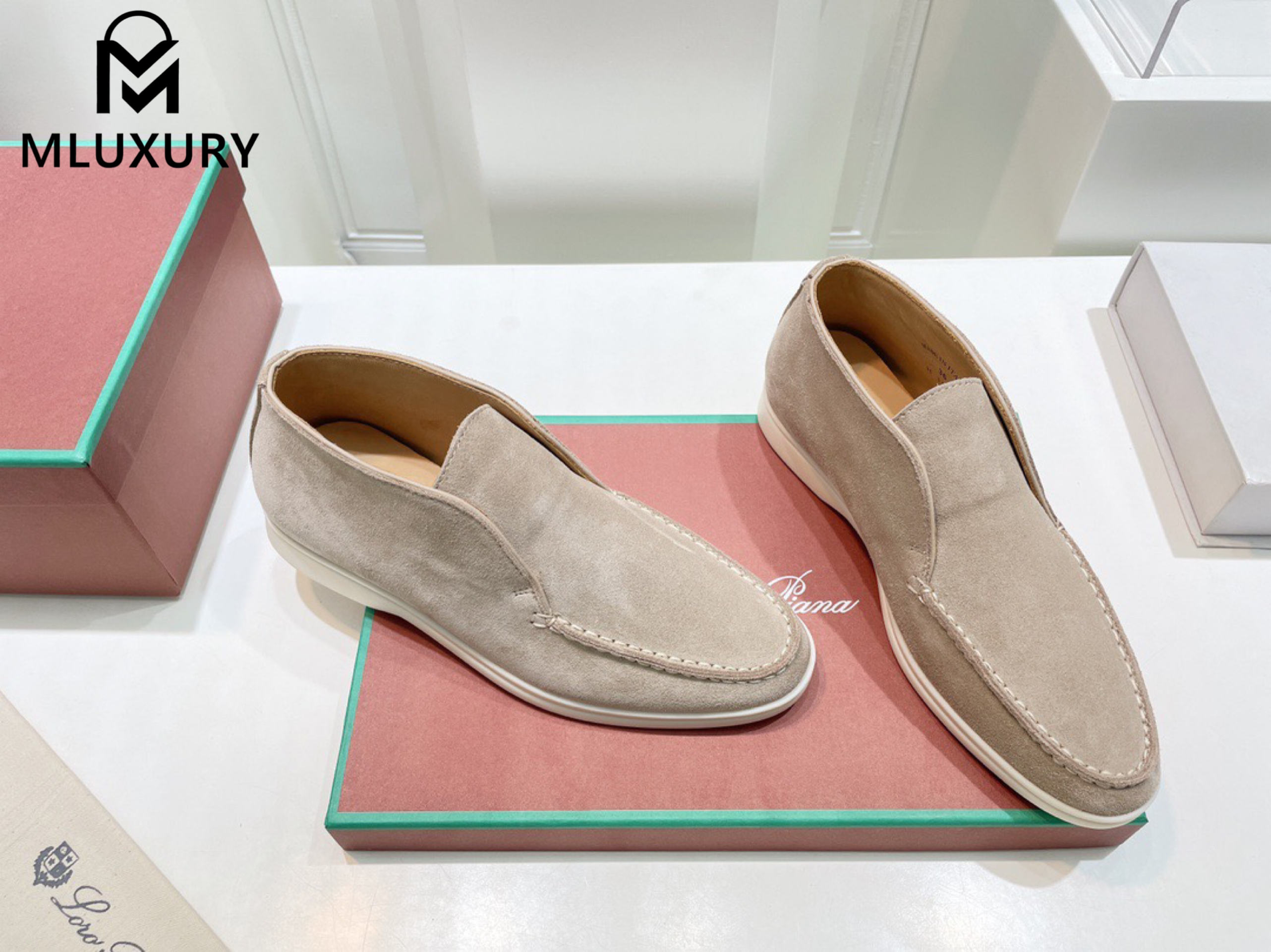 Loro Piana Sheepskin Loafers