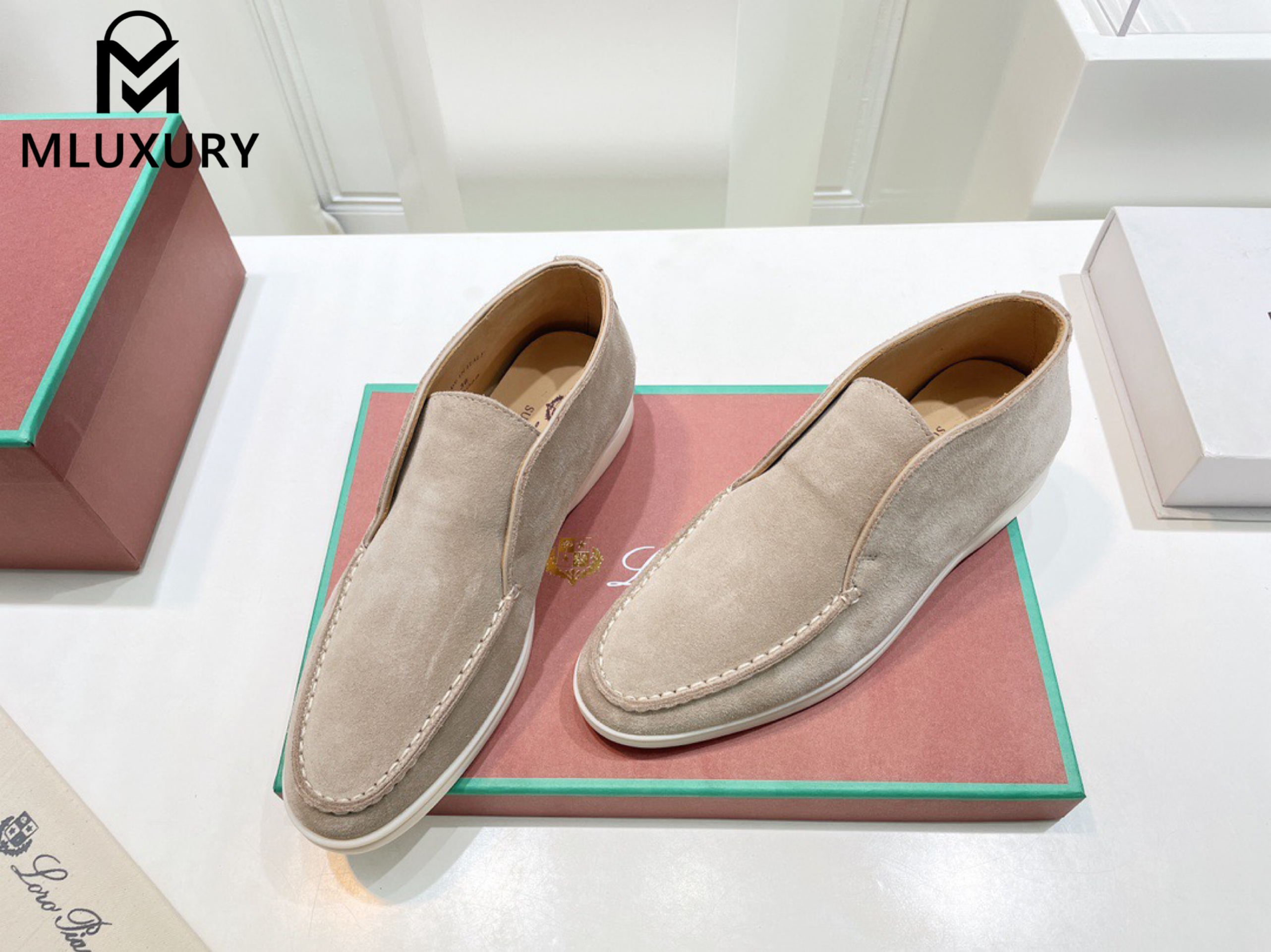 Loro Piana Sheepskin Loafers