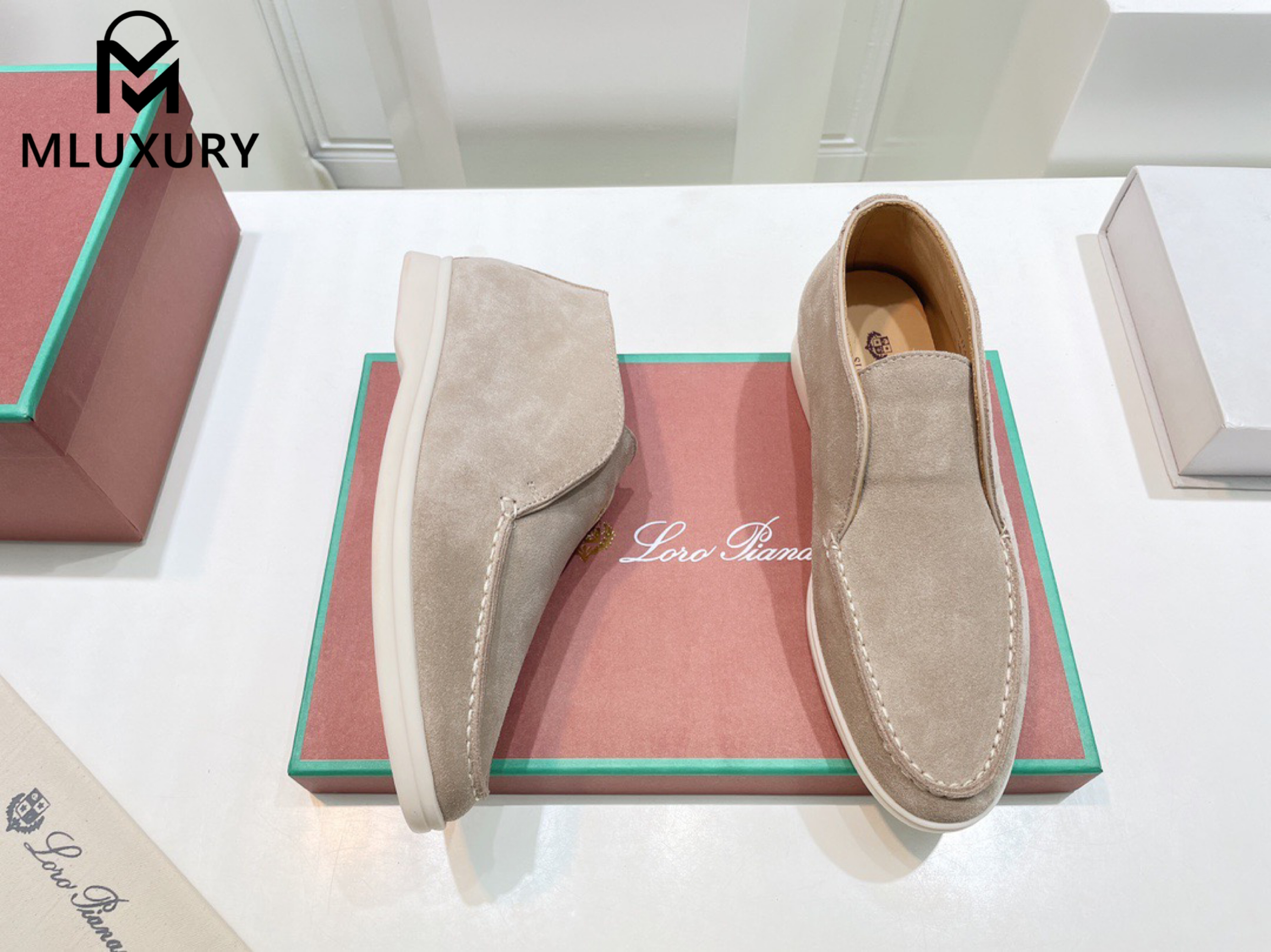 Loro Piana Sheepskin Loafers
