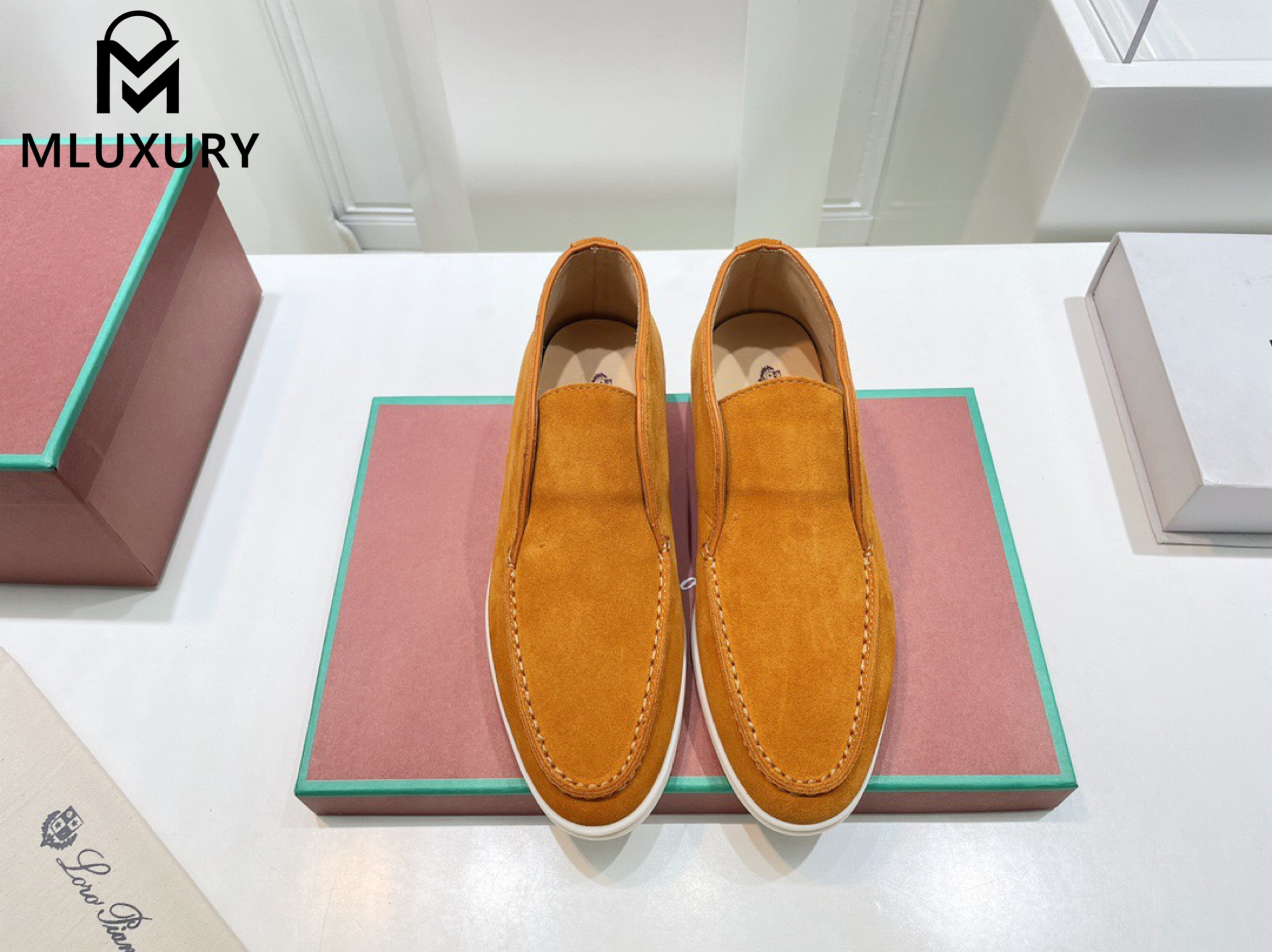 Loro Piana Sheepskin Loafers