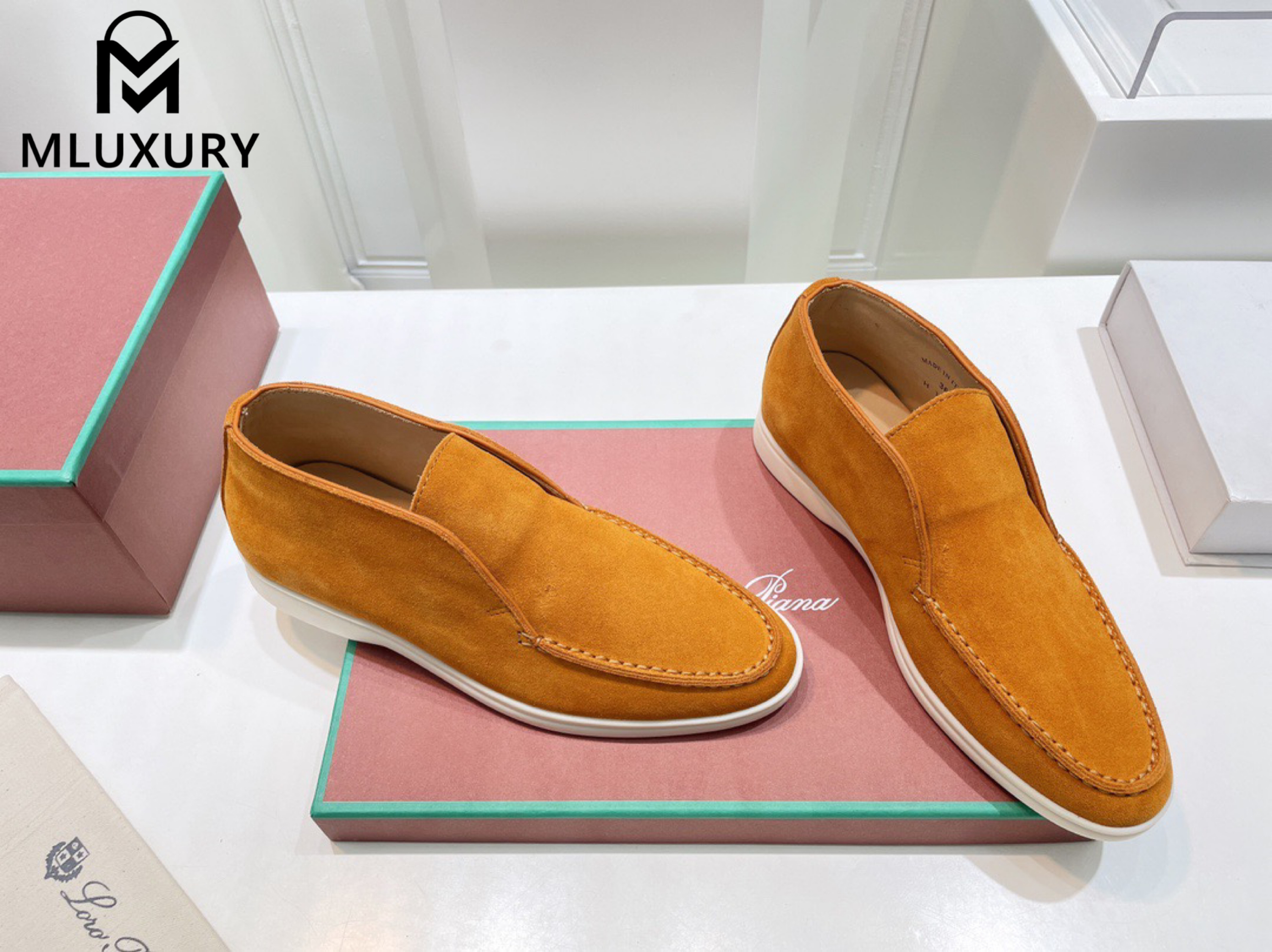 Loro Piana Sheepskin Loafers