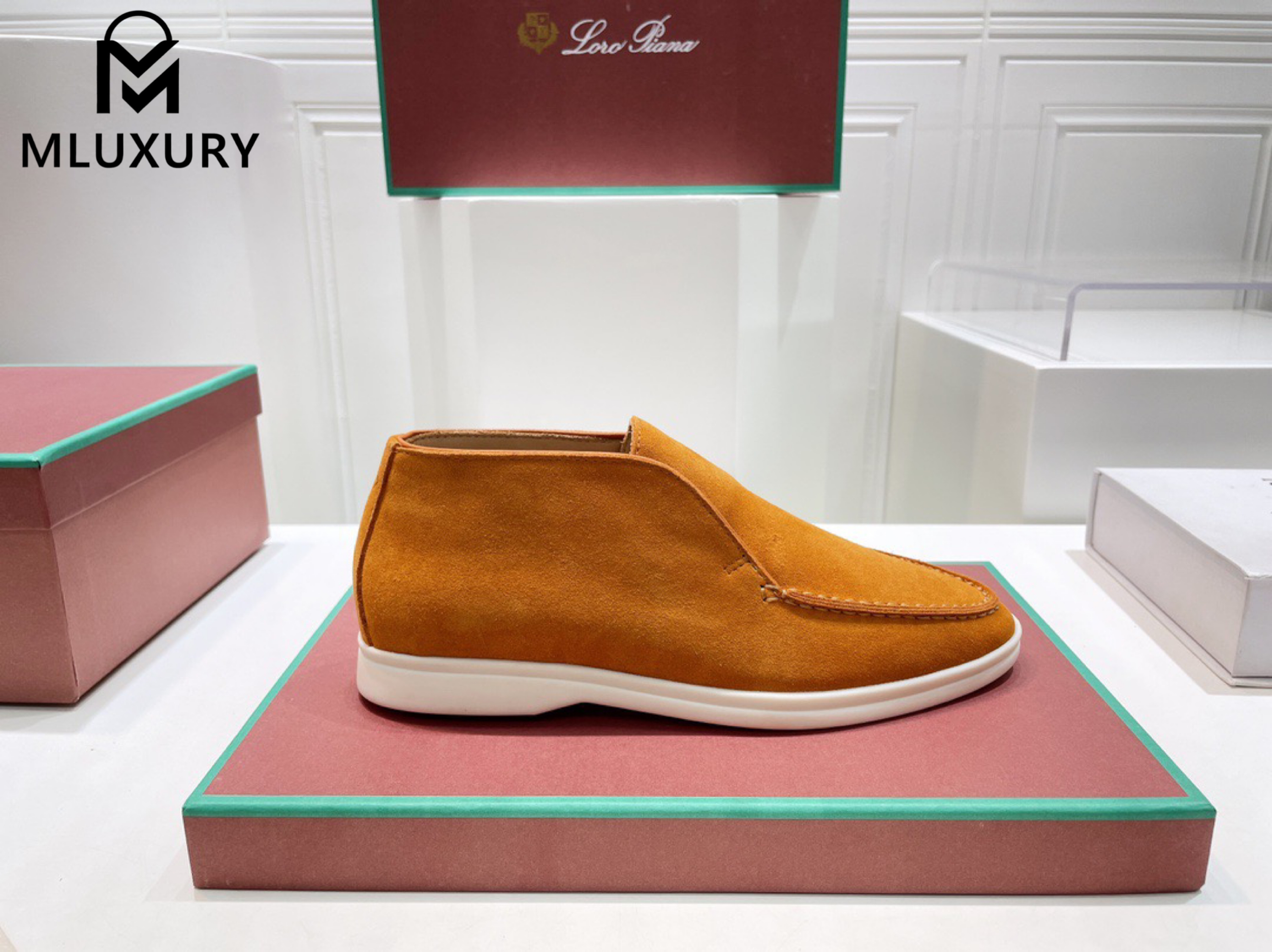 Loro Piana Sheepskin Loafers