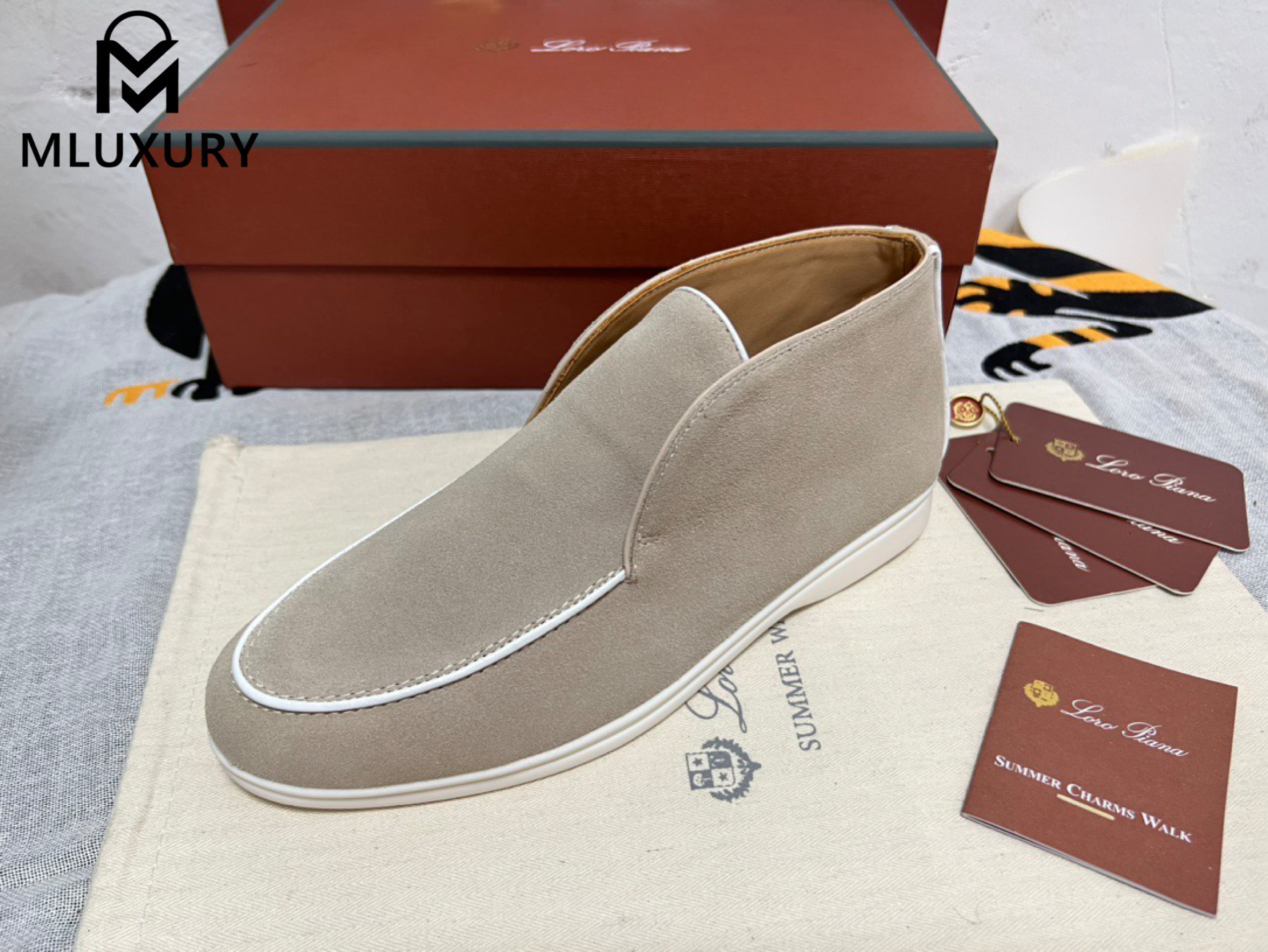 Loro Piana Sheepskin Loafers