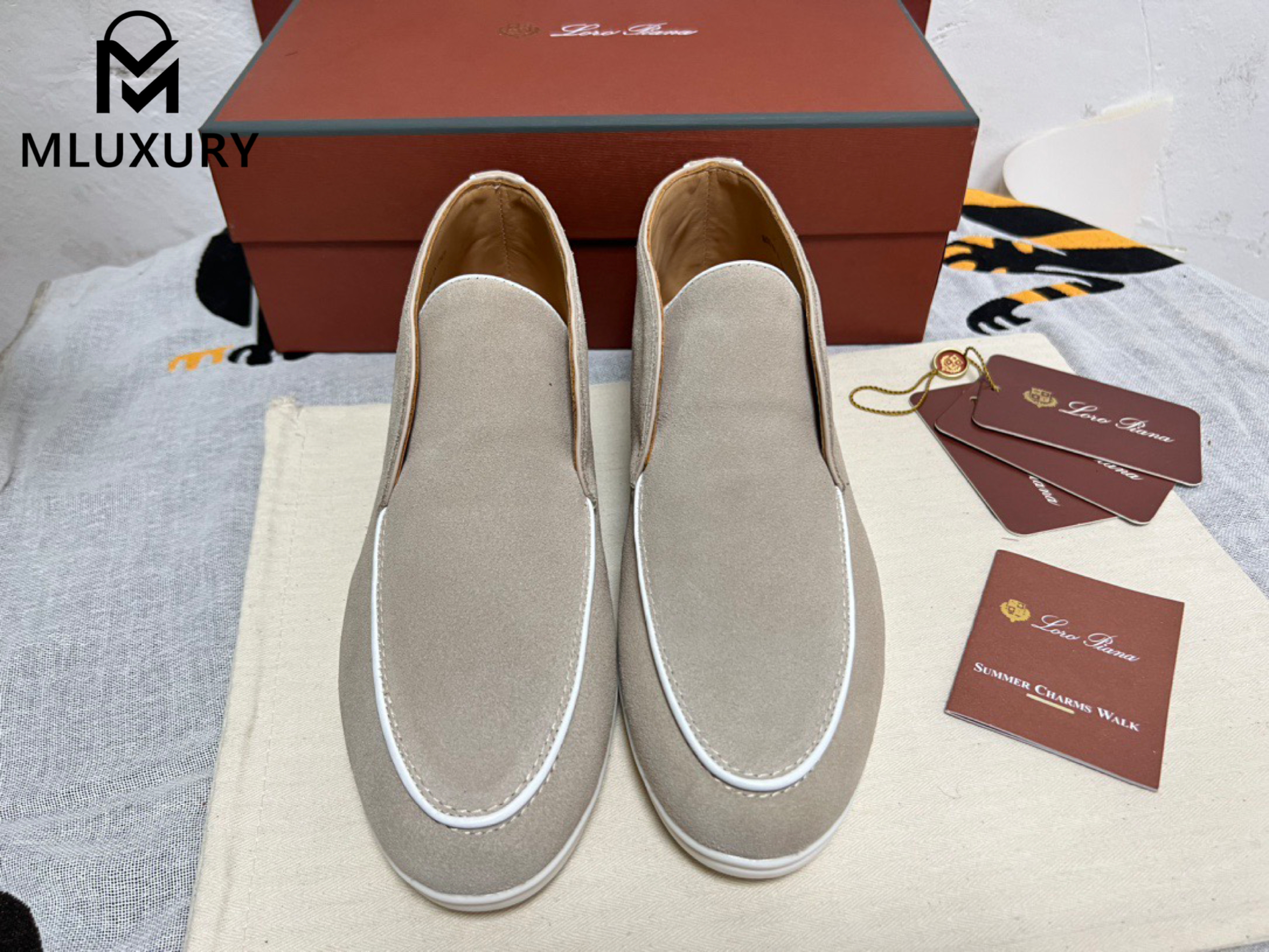 Loro Piana Sheepskin Loafers