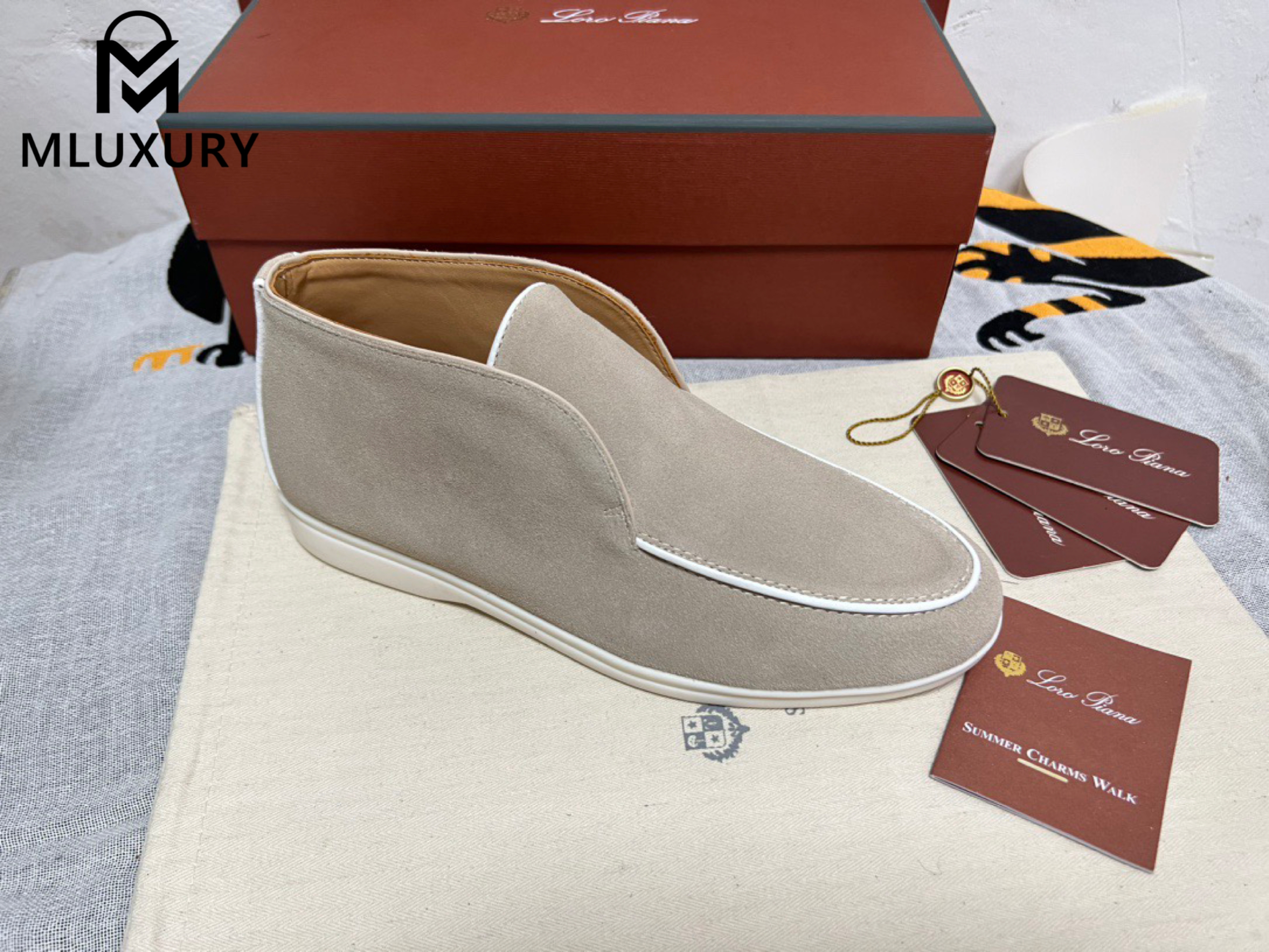 Loro Piana Sheepskin Loafers