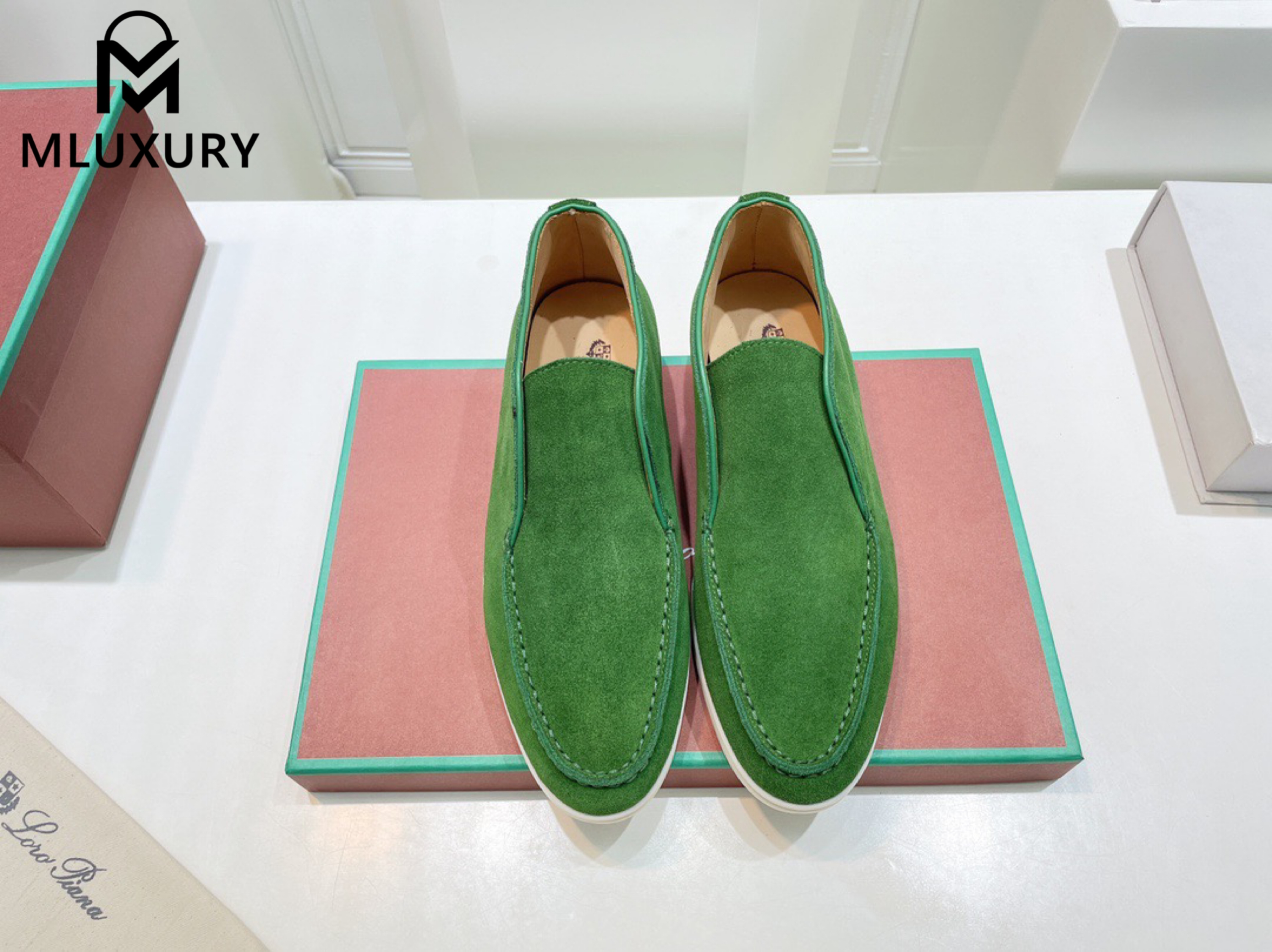 Loro Piana Sheepskin Loafers