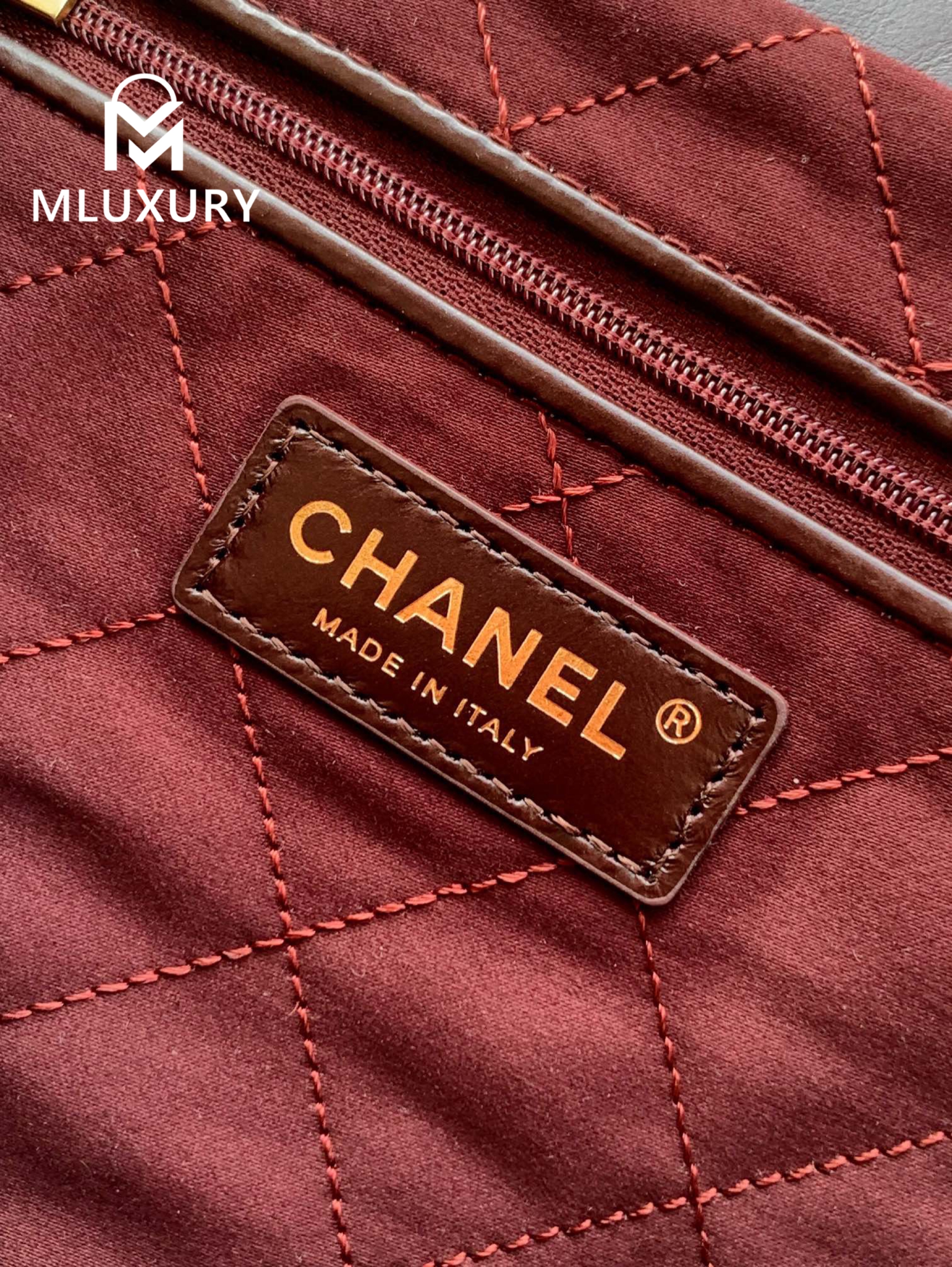 CHANEL 25A Small Size, Chocolate Brown