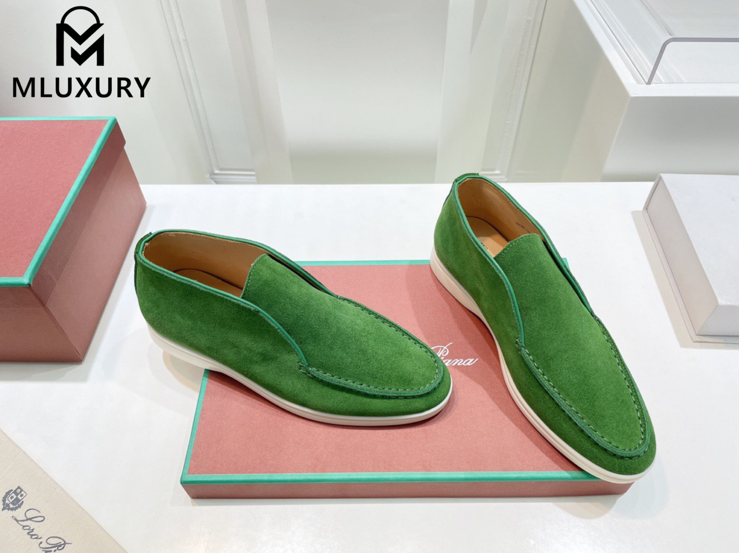 Loro Piana Sheepskin Loafers