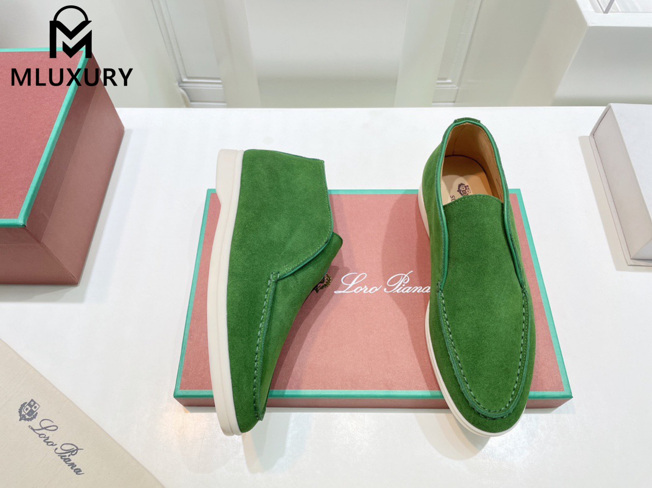 Loro Piana Sheepskin Loafers