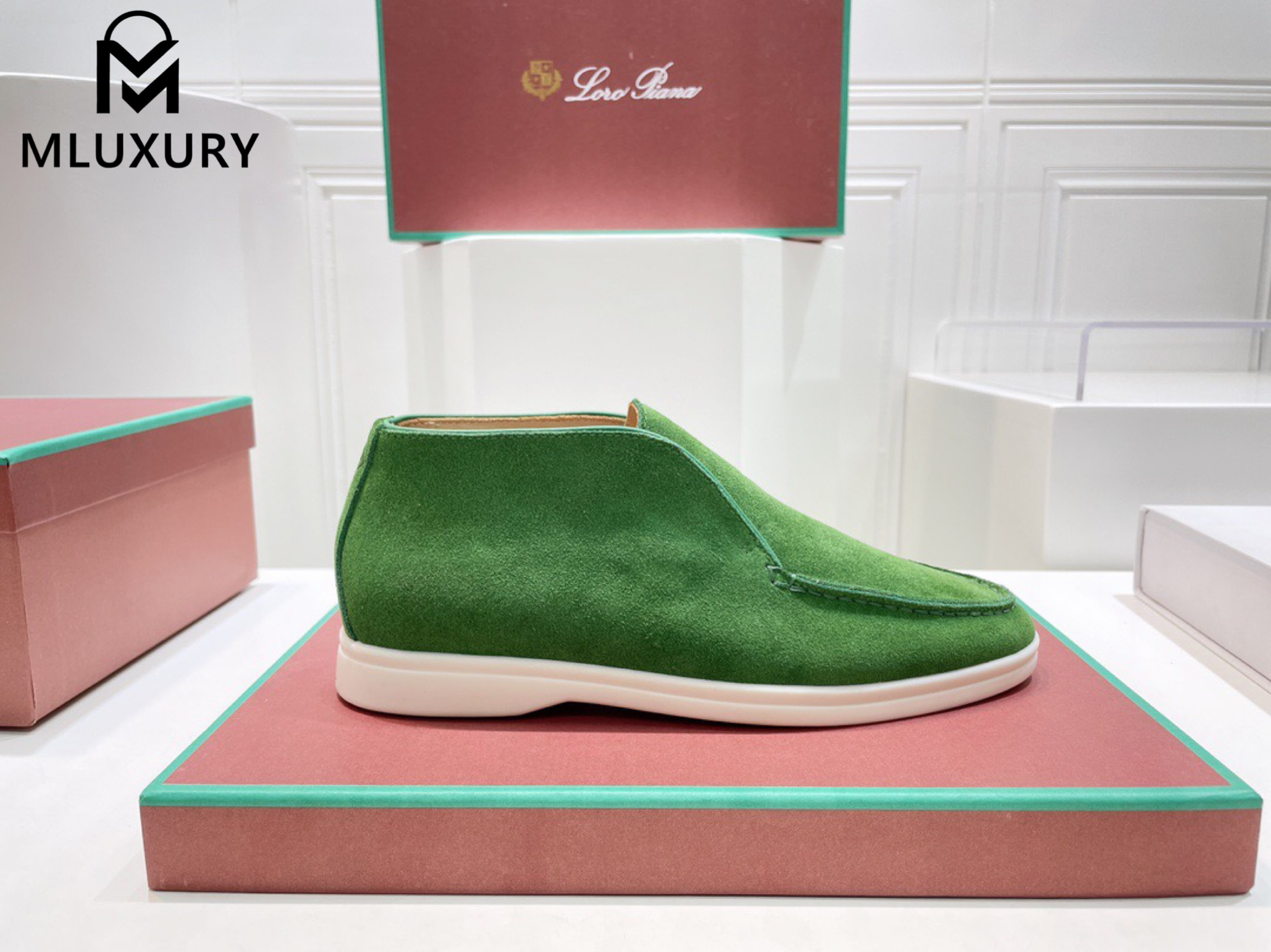 Loro Piana Sheepskin Loafers