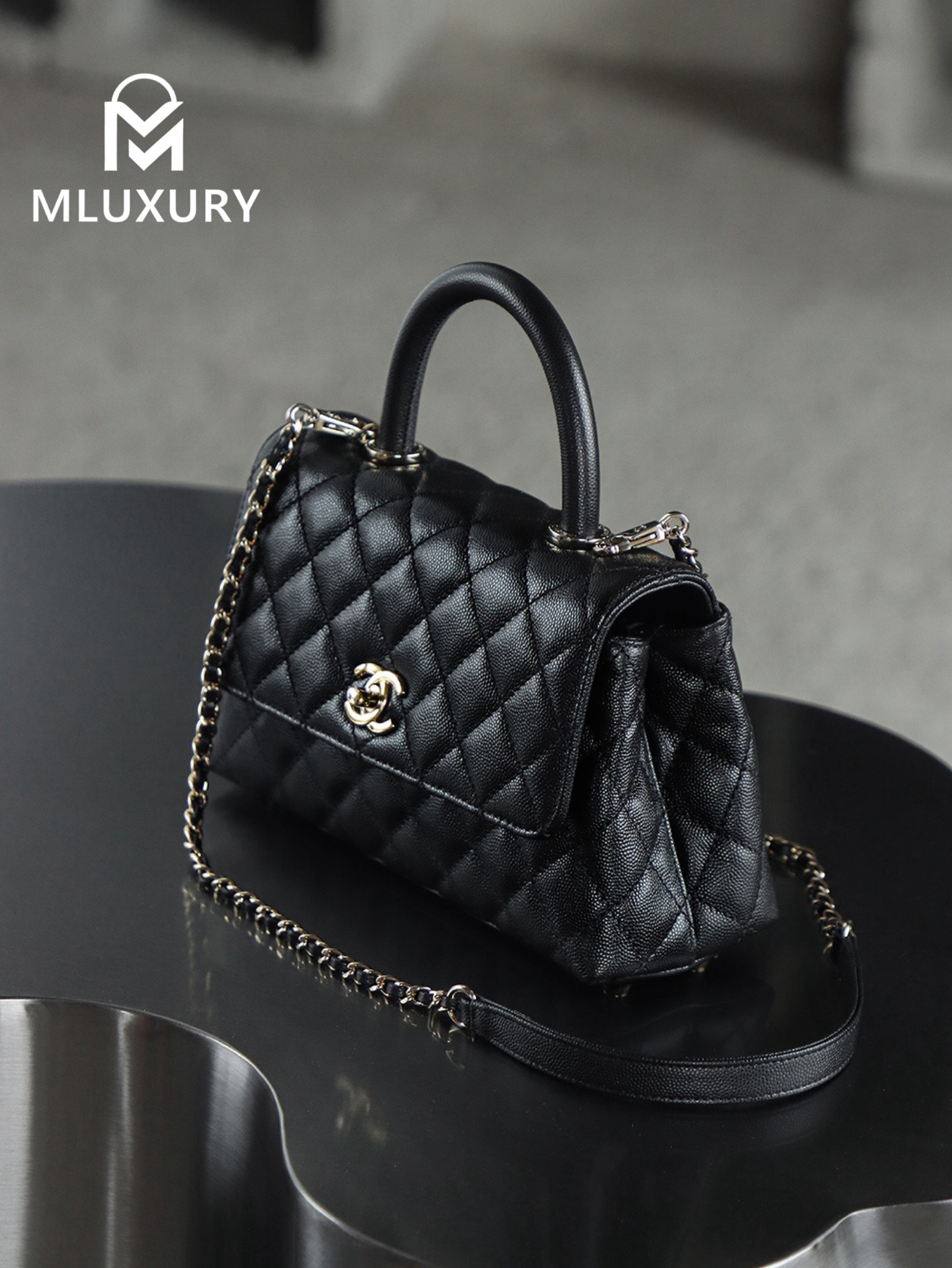 CHANEL Coco Handle Small Authenticated Version