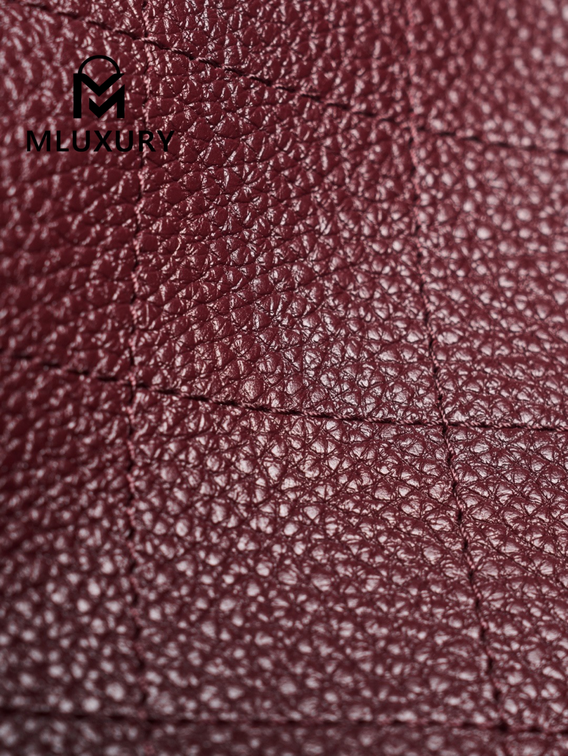 CHANEL 26S Baguette, Burgundy