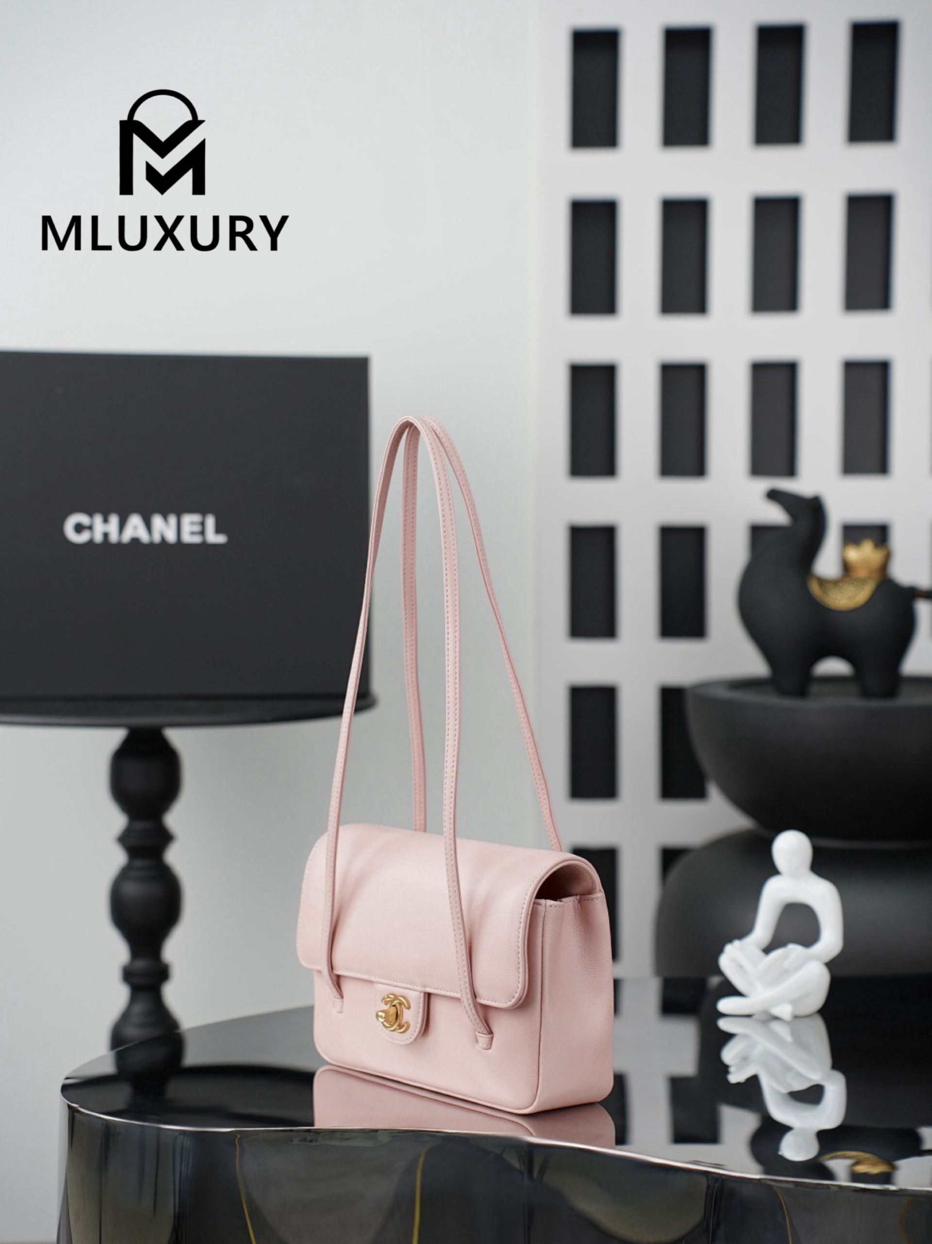 CHANEL 26P Preppy Coco, Cherry Blossom Pink