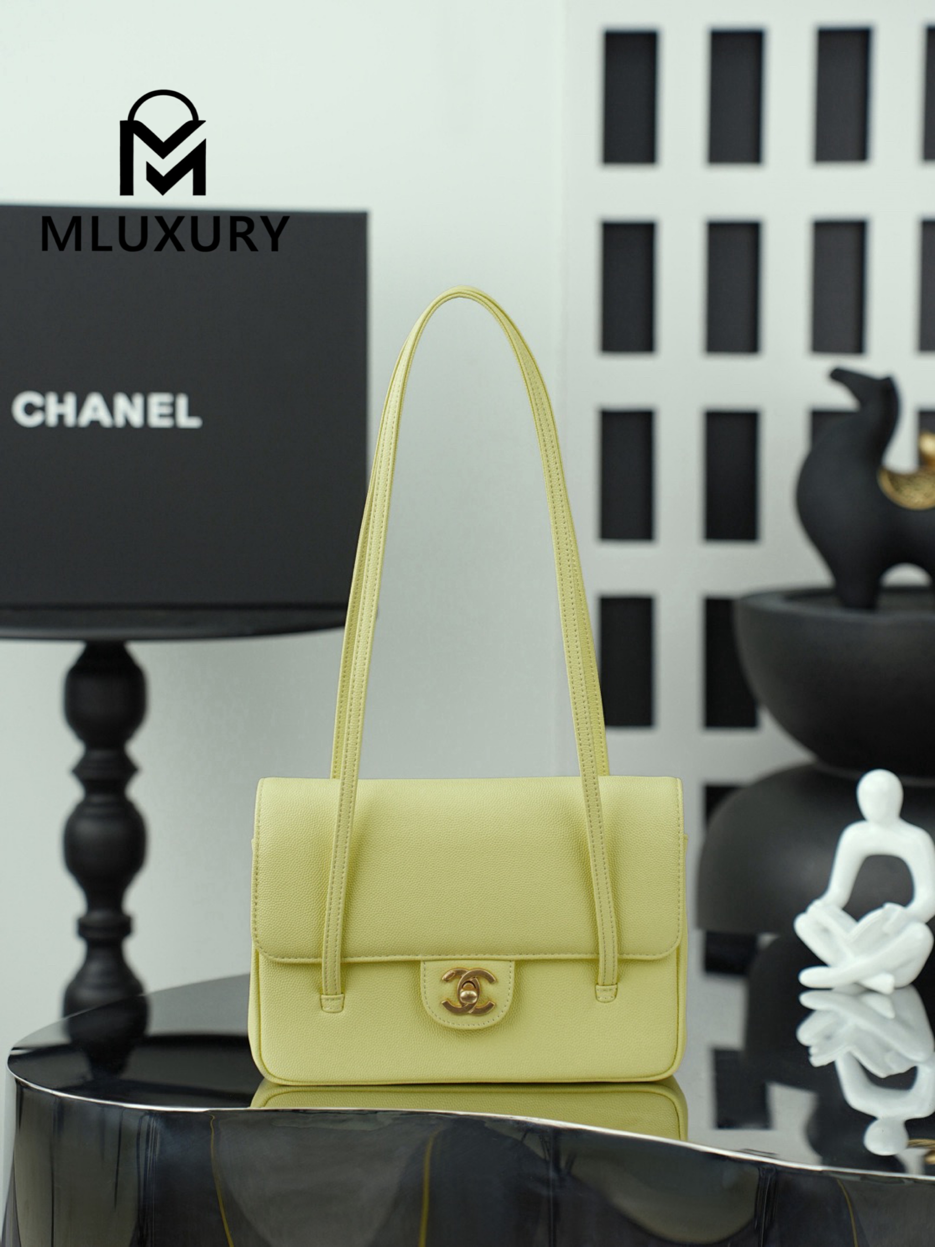 CHANEL 26P Preppy Coco, Yellow
