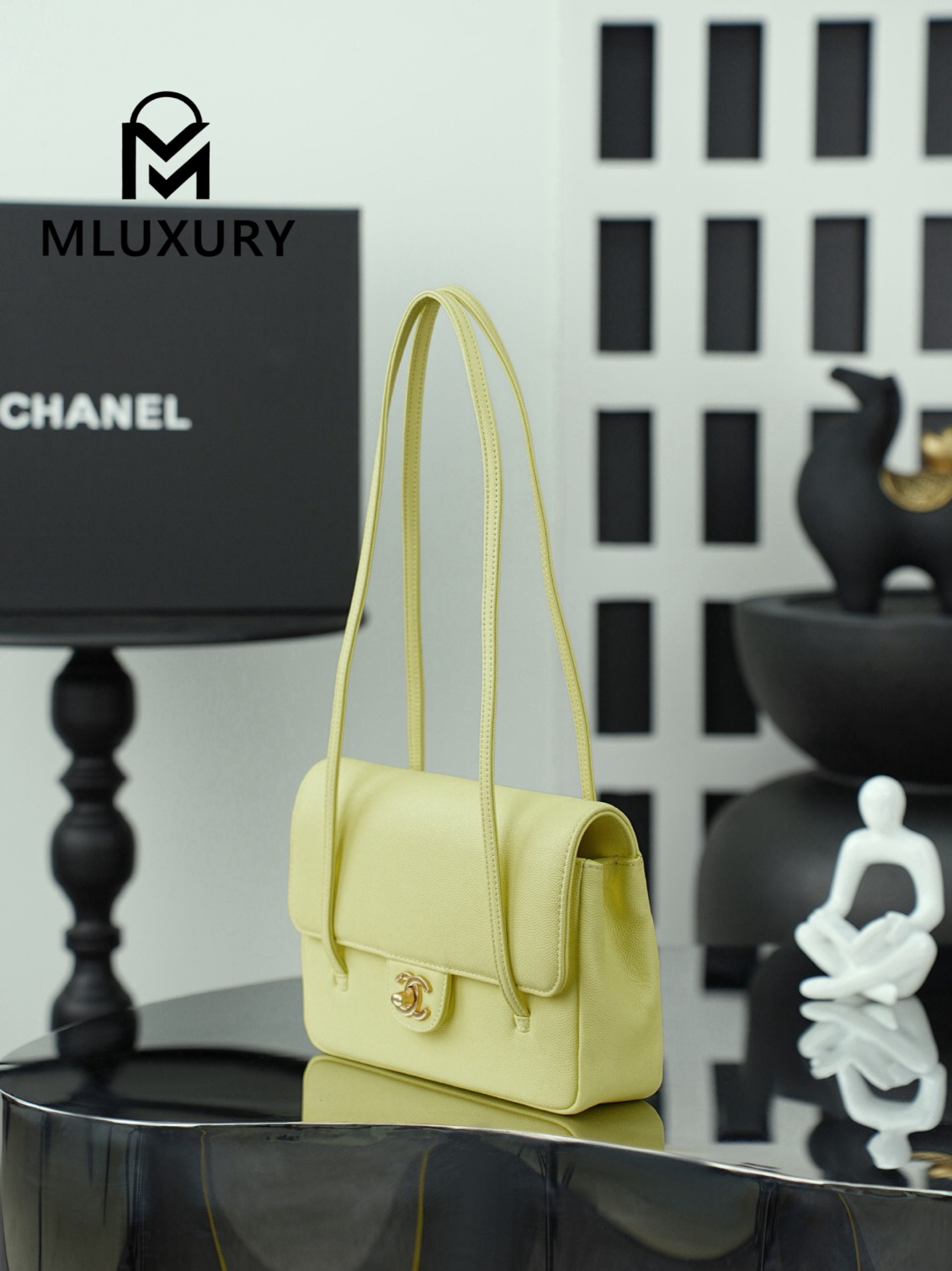 CHANEL 26P Preppy Coco, Yellow