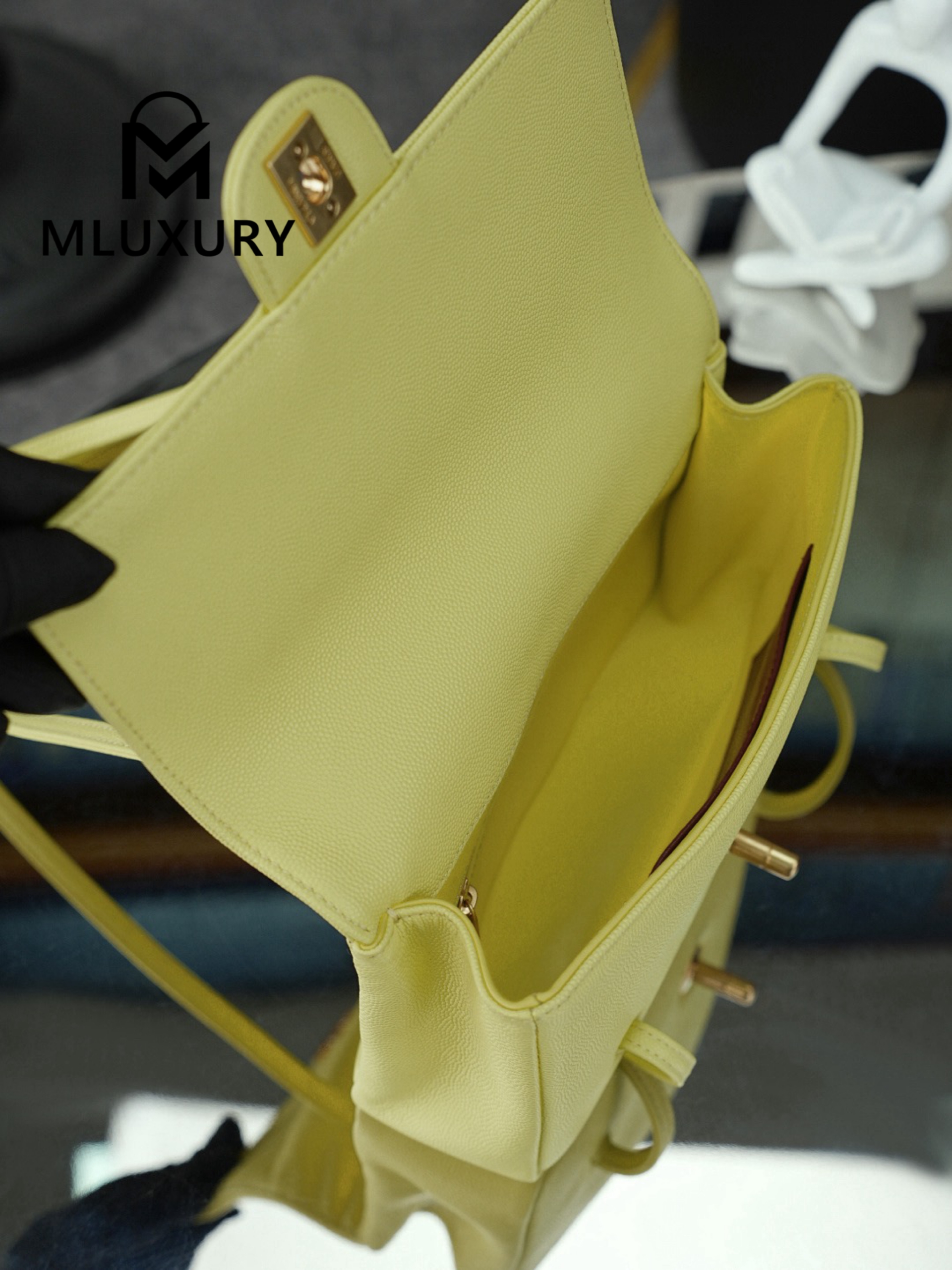 CHANEL 26P Preppy Coco, Yellow