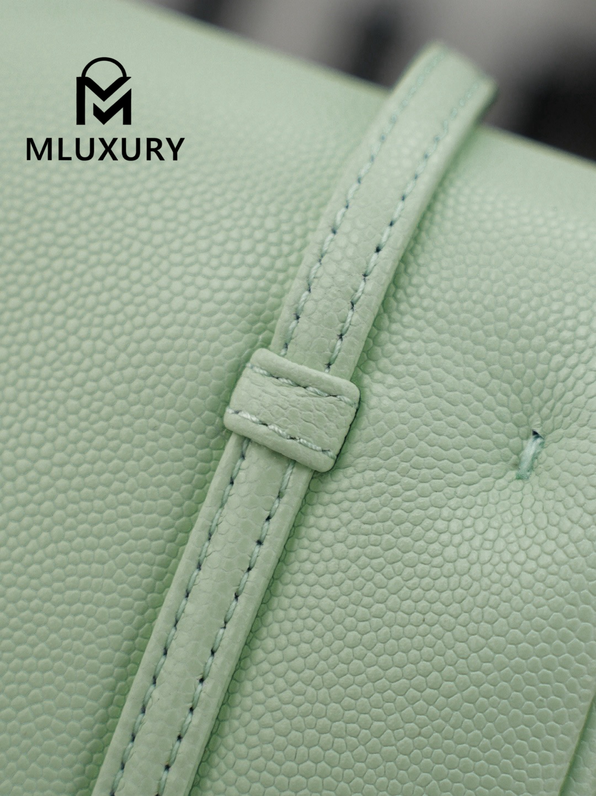 CHANEL 26P Preppy Coco, Mint Green