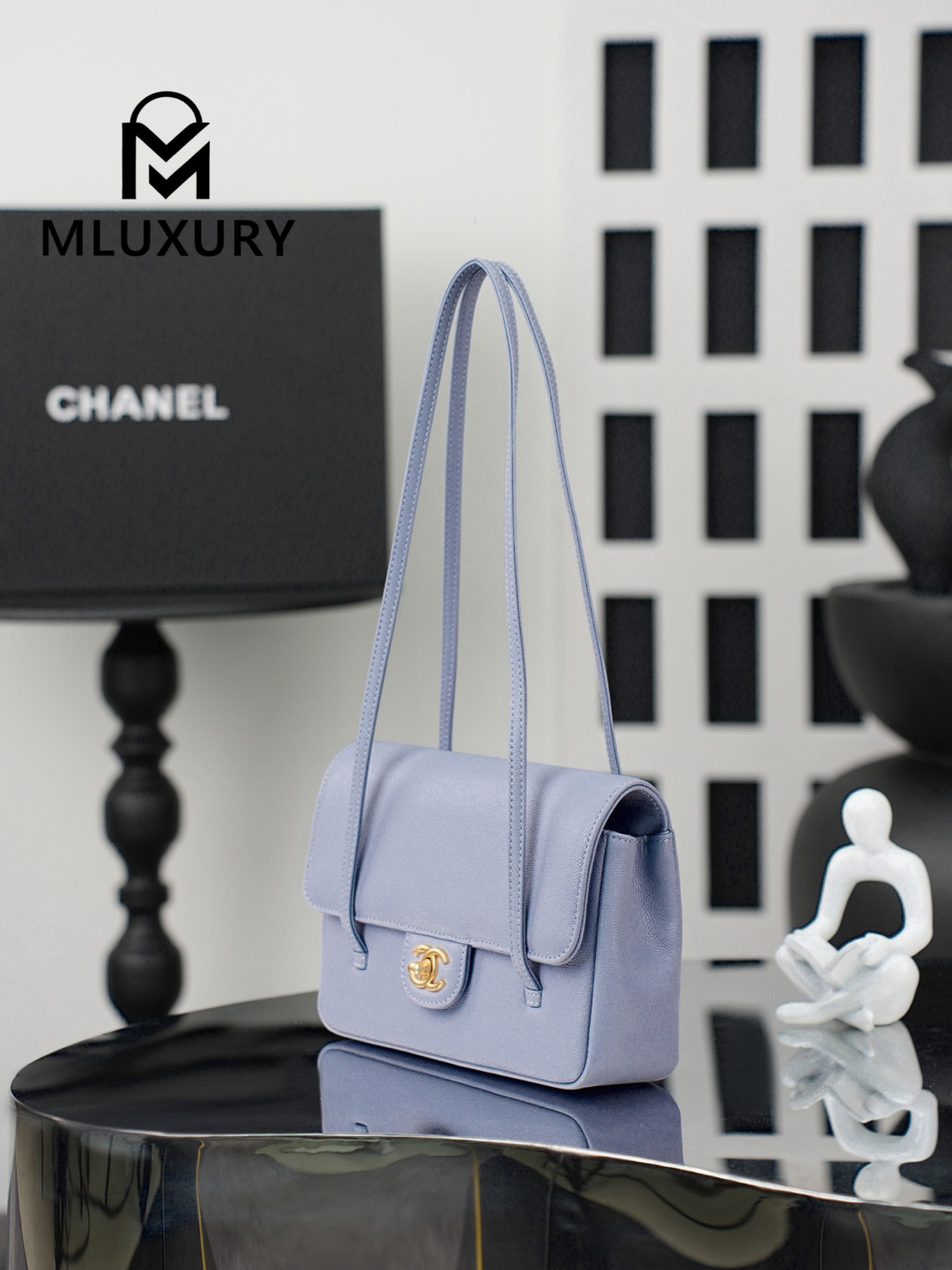 CHANEL 26P Preppy Coco, Purple
