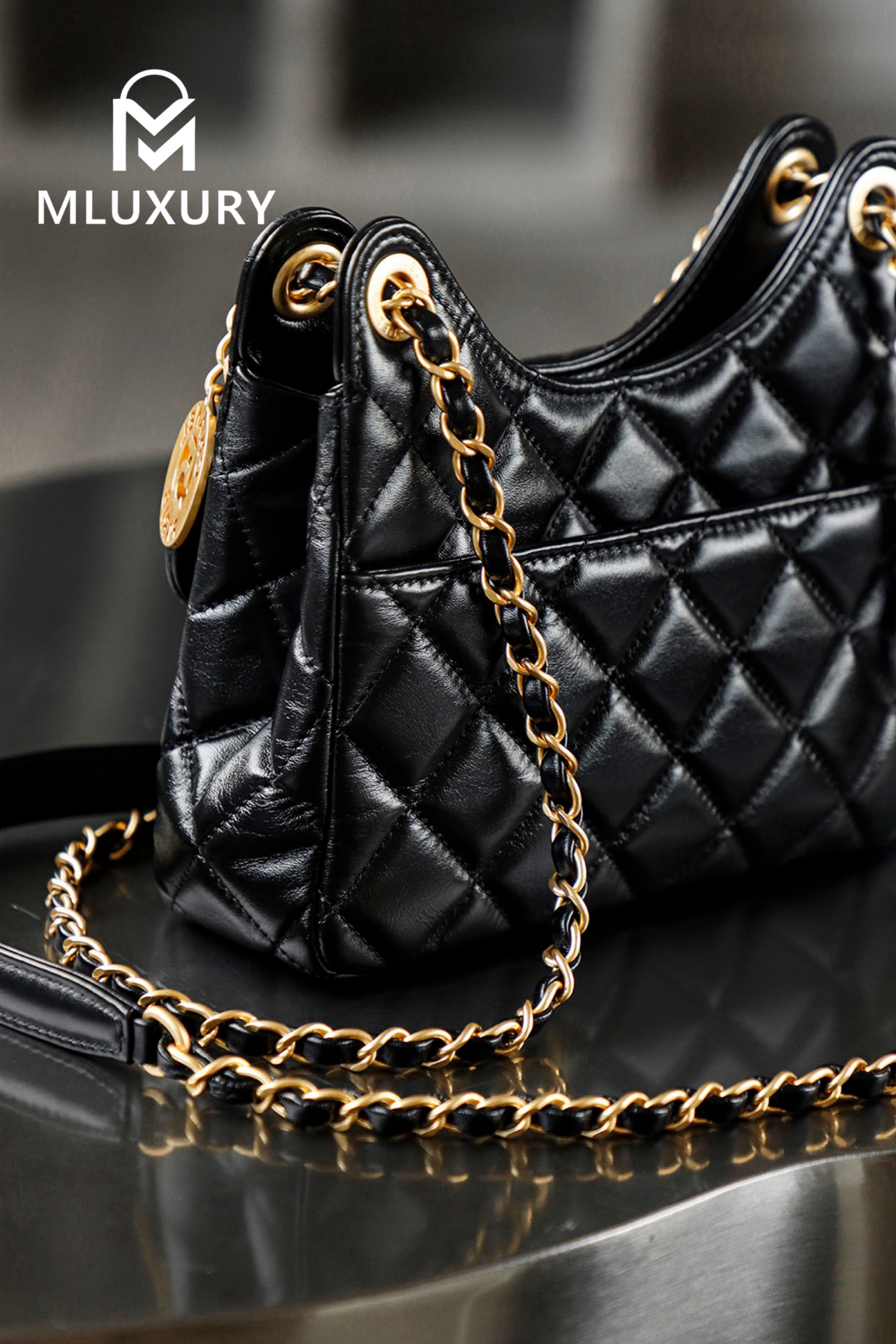 CHANEL 25S New Hobo Bag, Small