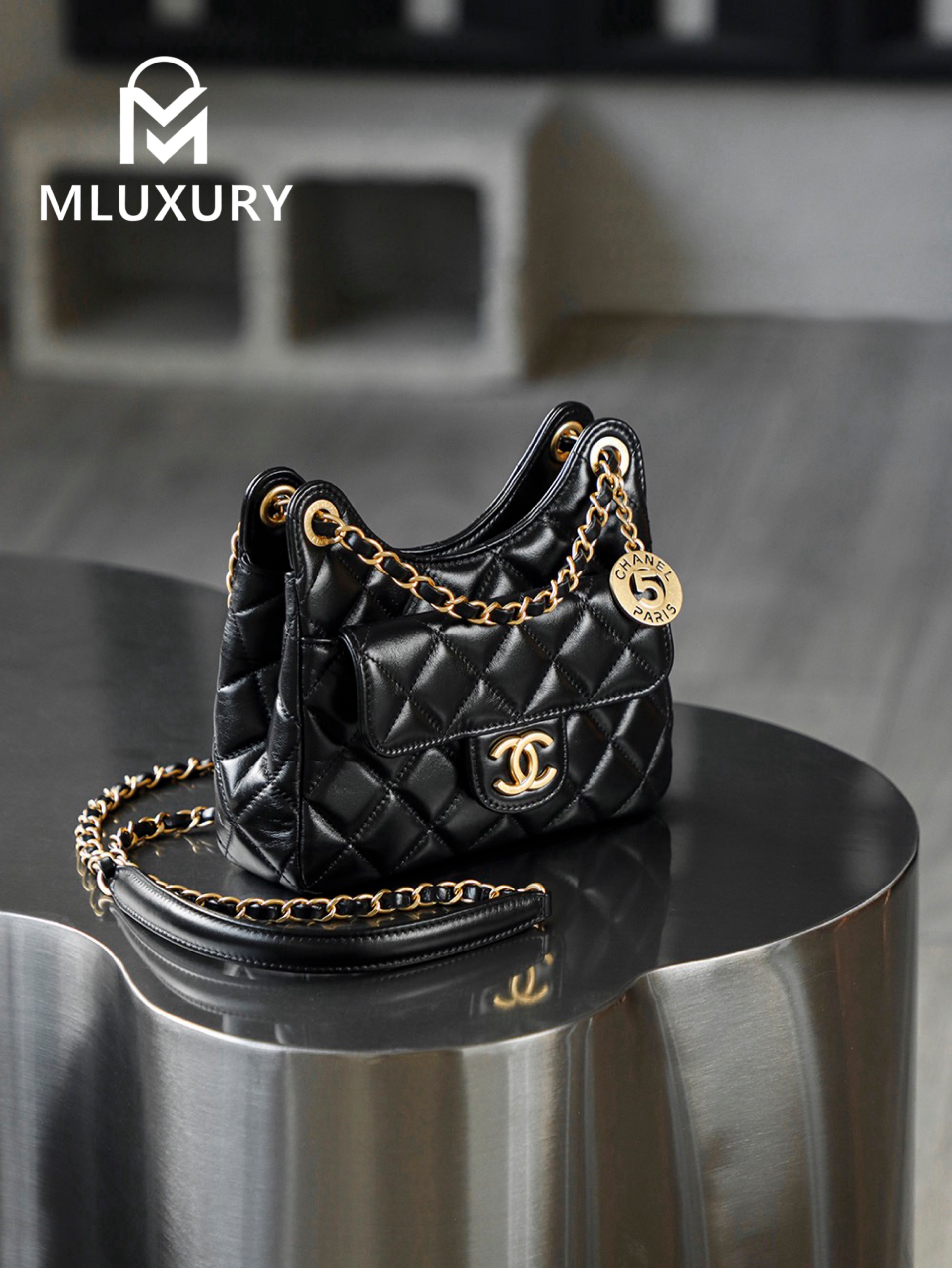 CHANEL 25S New Hobo Bag, Small