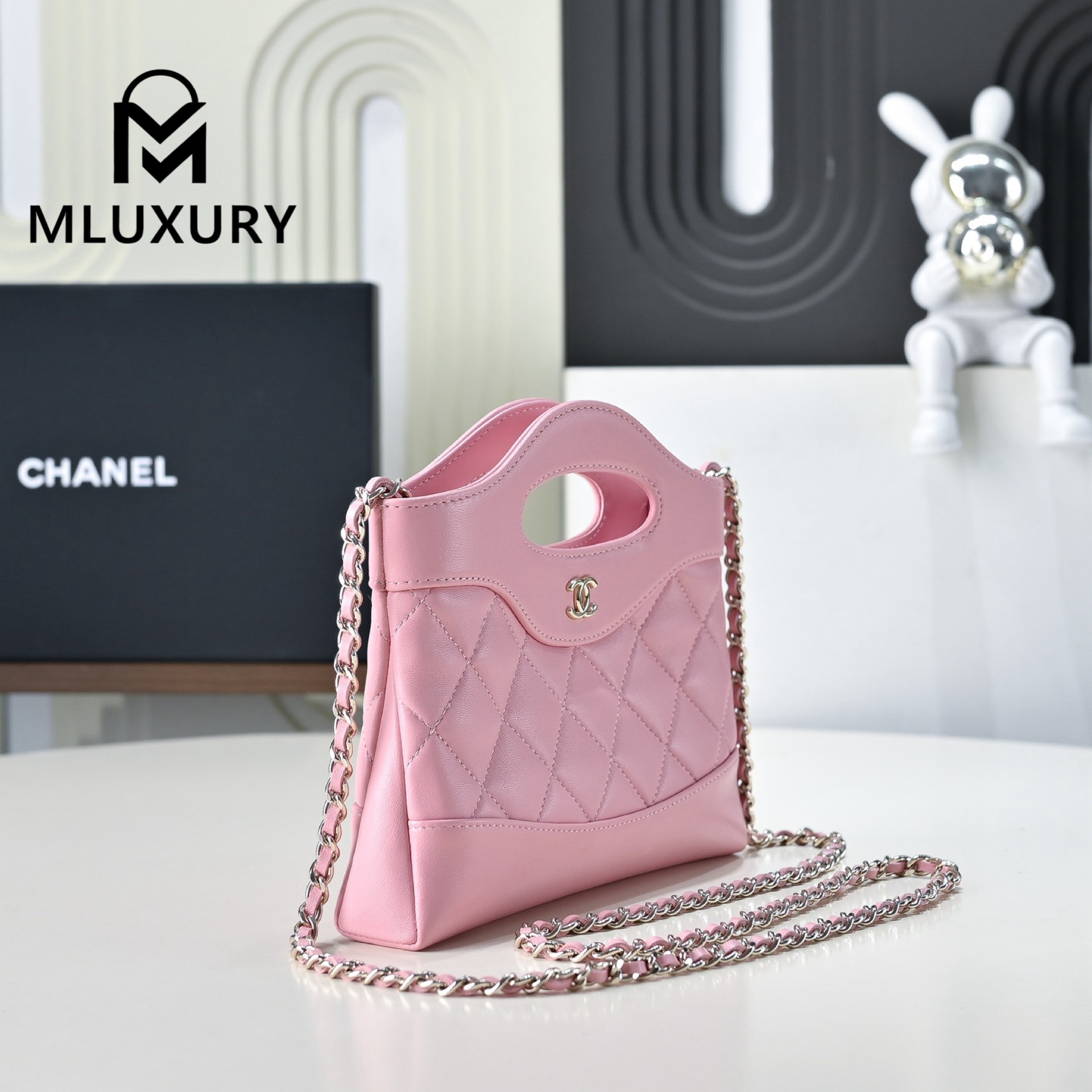 CHANEL 24S 31bag nano, Pink
