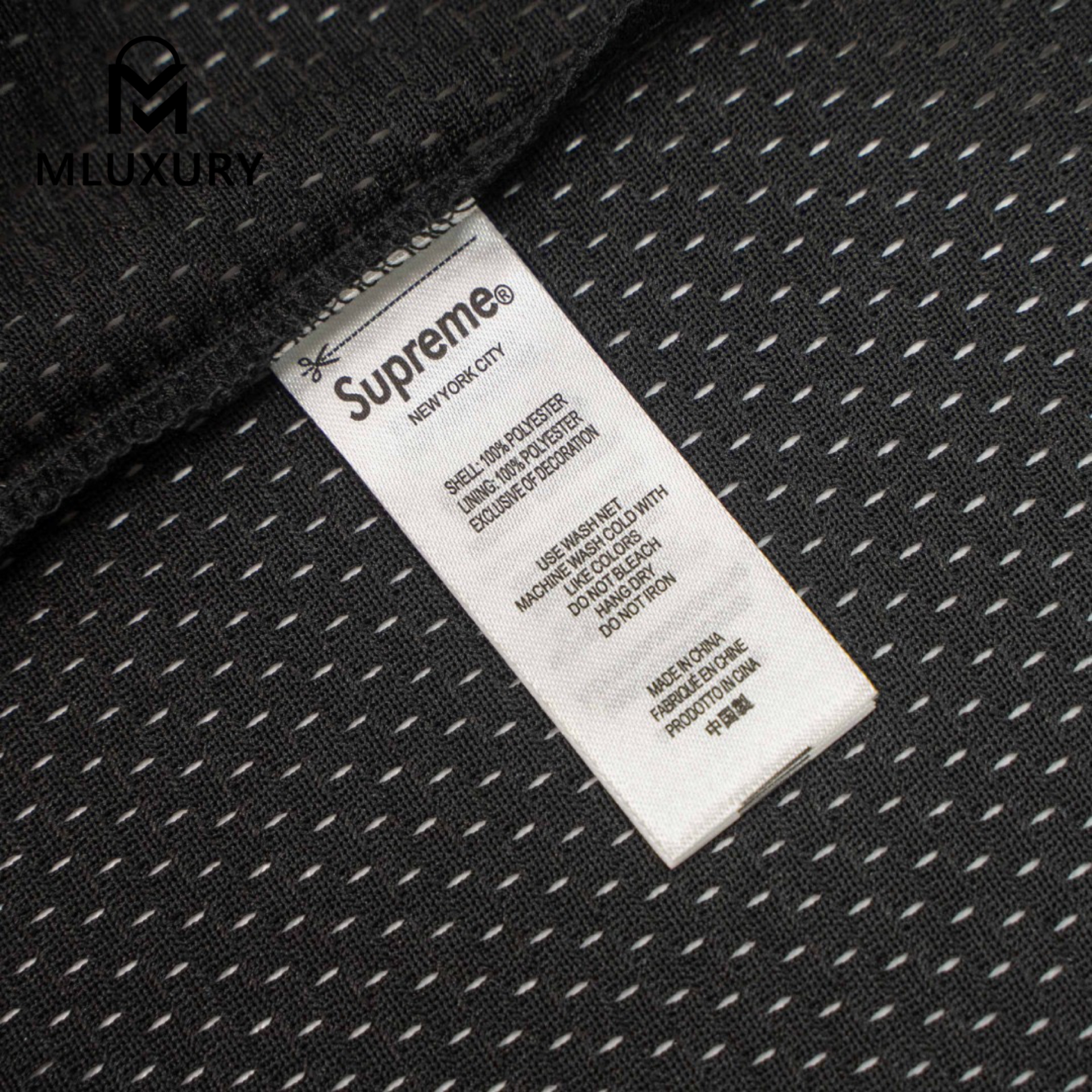 Supreme × DJ Screw Collaboration SS26 Football Jersey, American Style V-Neck, Color-Blocked Print Mesh Soccer Jersey