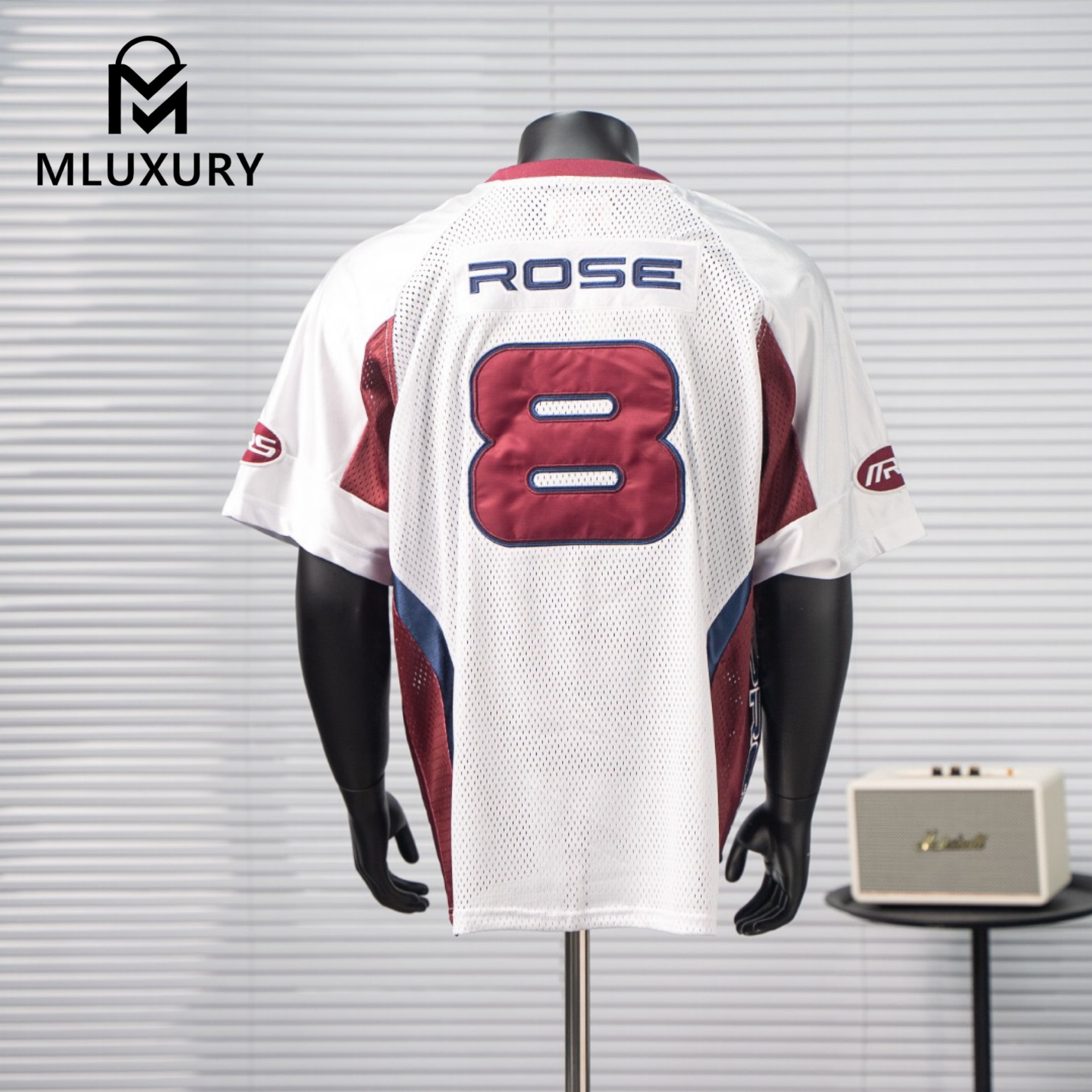 Supreme x Martine Rose Collaboration Mesh American Short-Sleeve Soccer Jersey