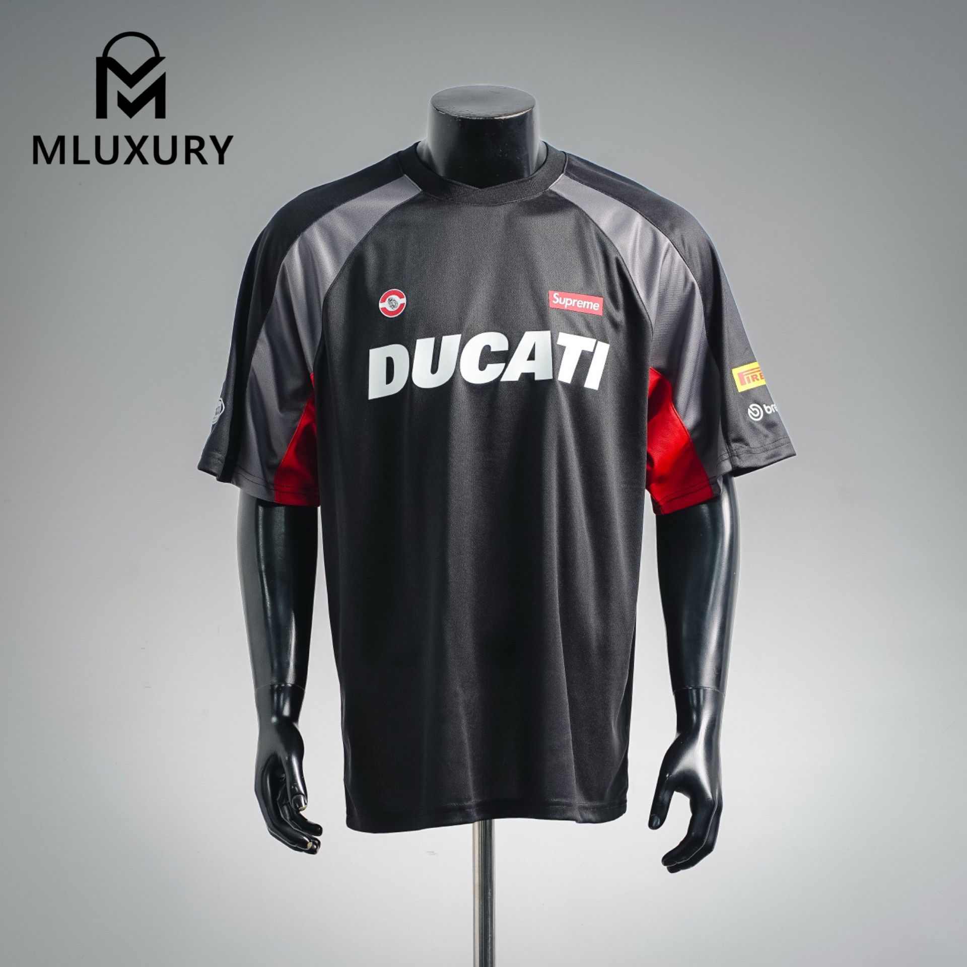 Supreme x Ducati Collaboration SS24 WEEK16 SOCCER JERSEY