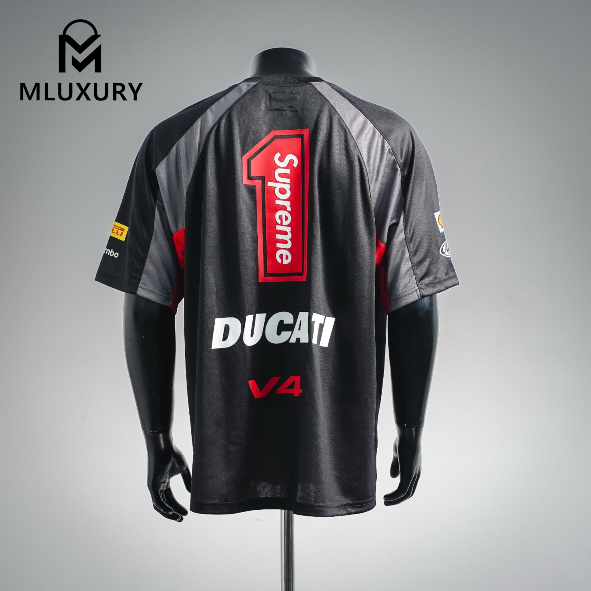 Supreme x Ducati Collaboration SS24 WEEK16 SOCCER JERSEY