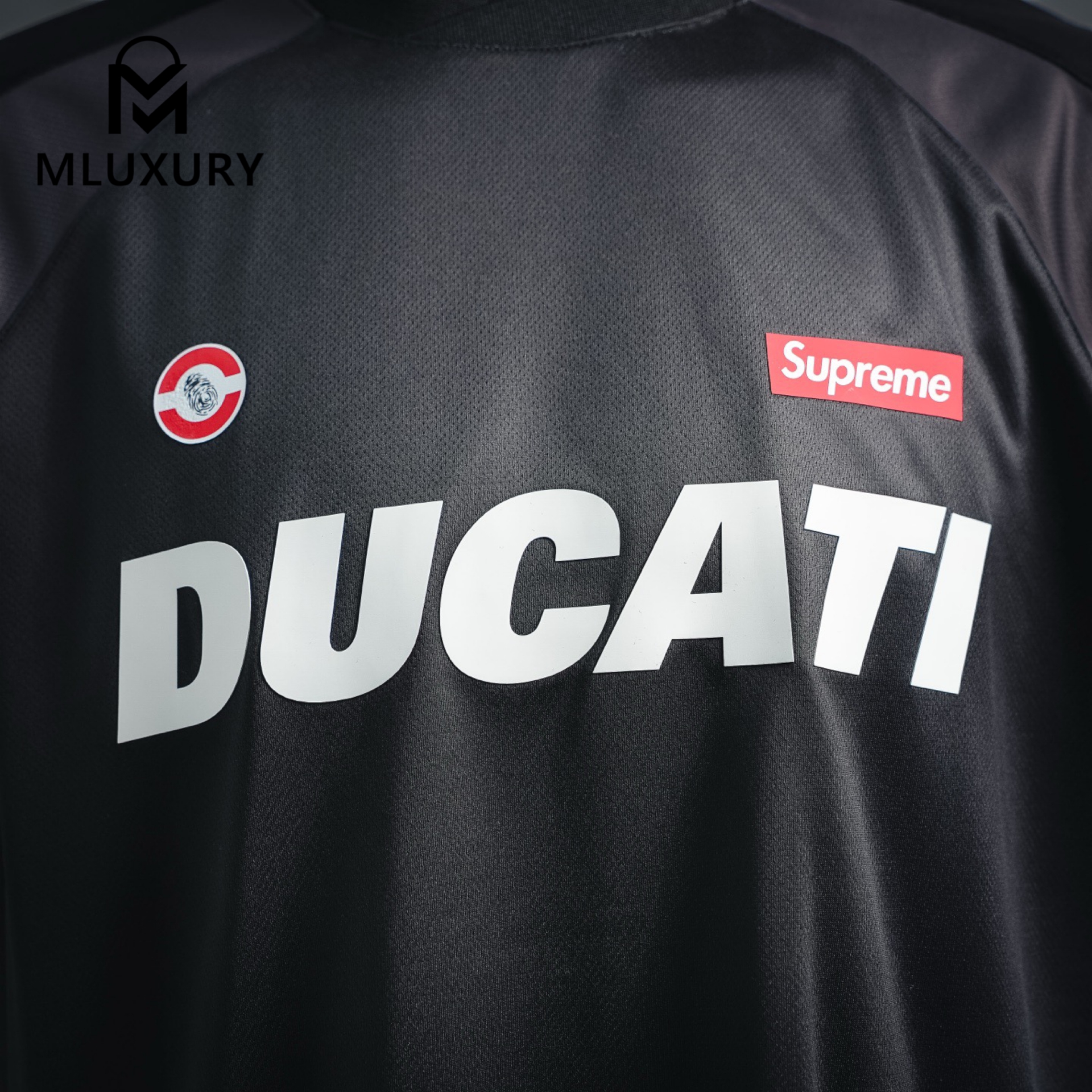 Supreme x Ducati Collaboration SS24 WEEK16 SOCCER JERSEY