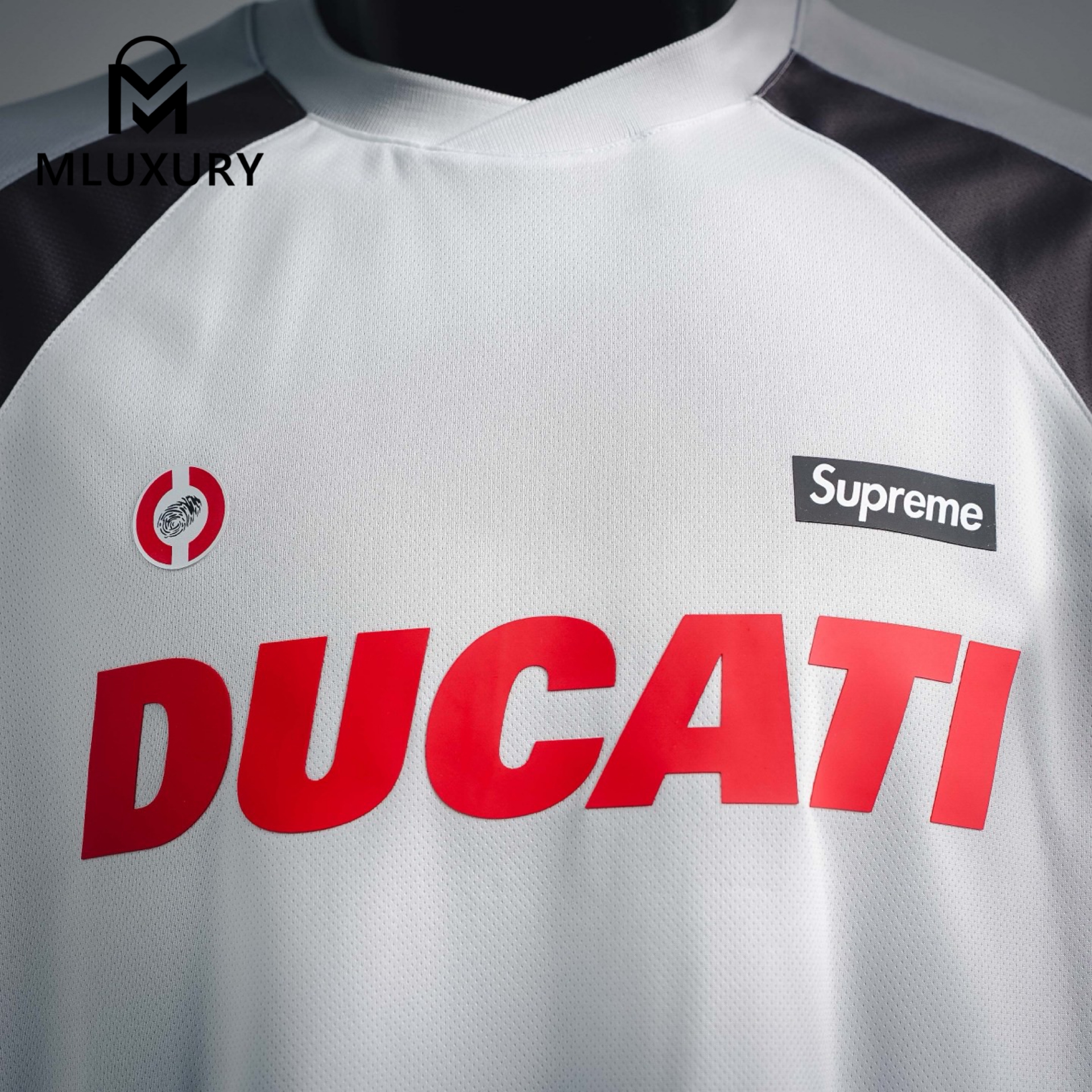 Supreme x Ducati Collaboration SS24 WEEK16 SOCCER JERSEY