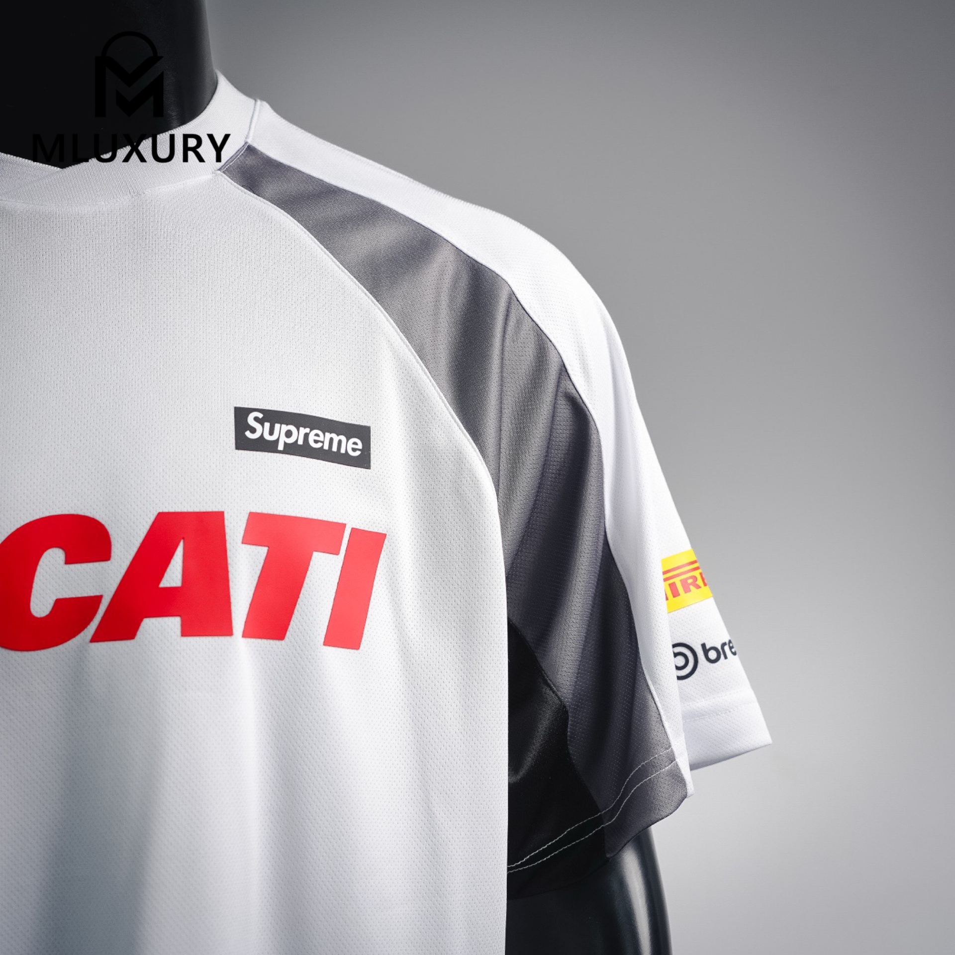 Supreme x Ducati Collaboration SS24 WEEK16 SOCCER JERSEY