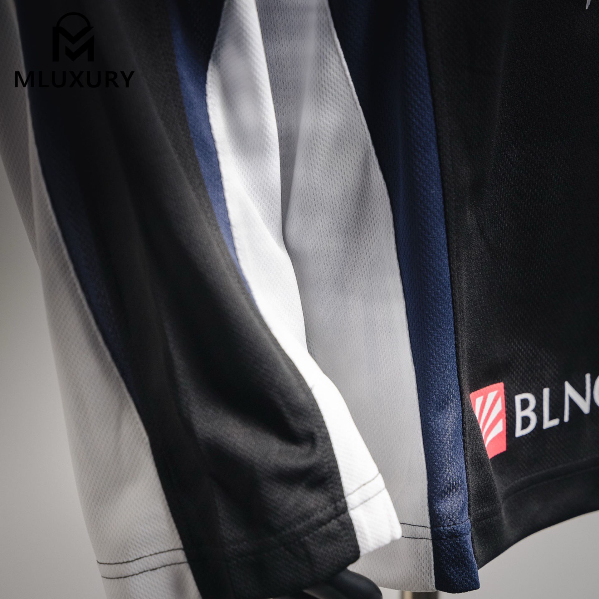 Balenciaga Sport Mesh Plain Weave Long-Sleeve Jersey