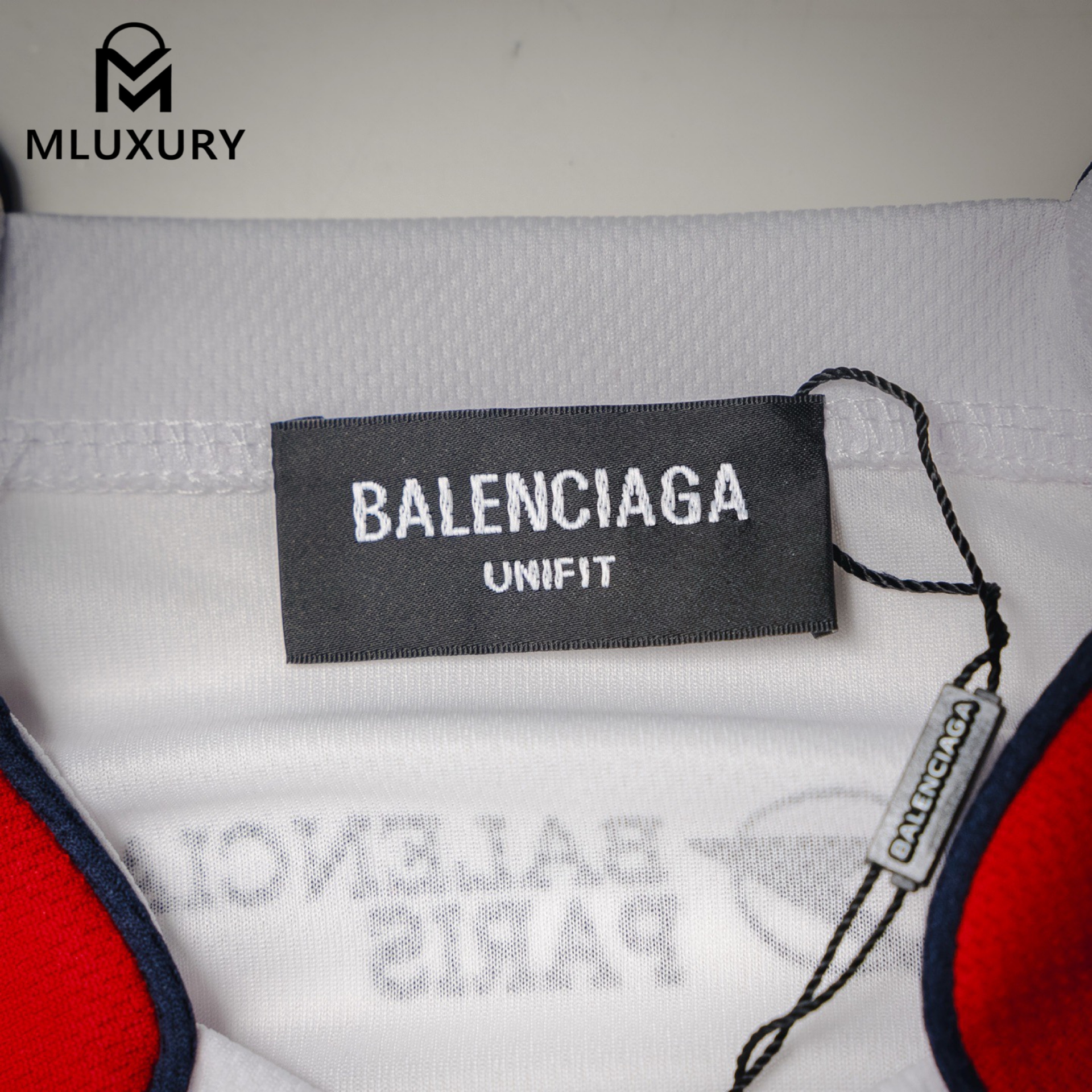 Balenciaga Sport Mesh Plain Weave Long-Sleeve Jersey