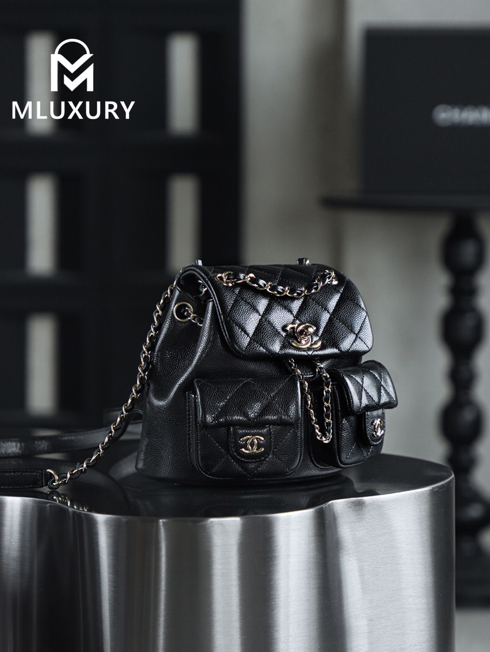 CHANEL 24A Duma Small Backpack