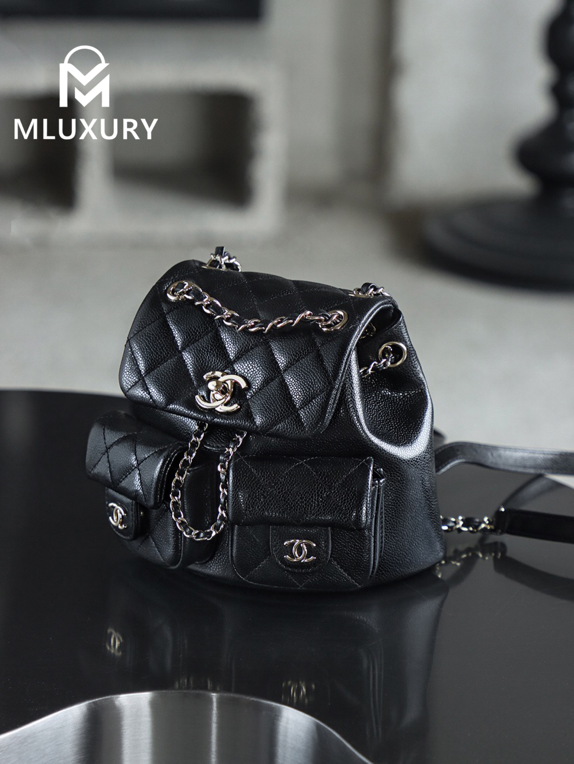 CHANEL 24A Duma Small Backpack