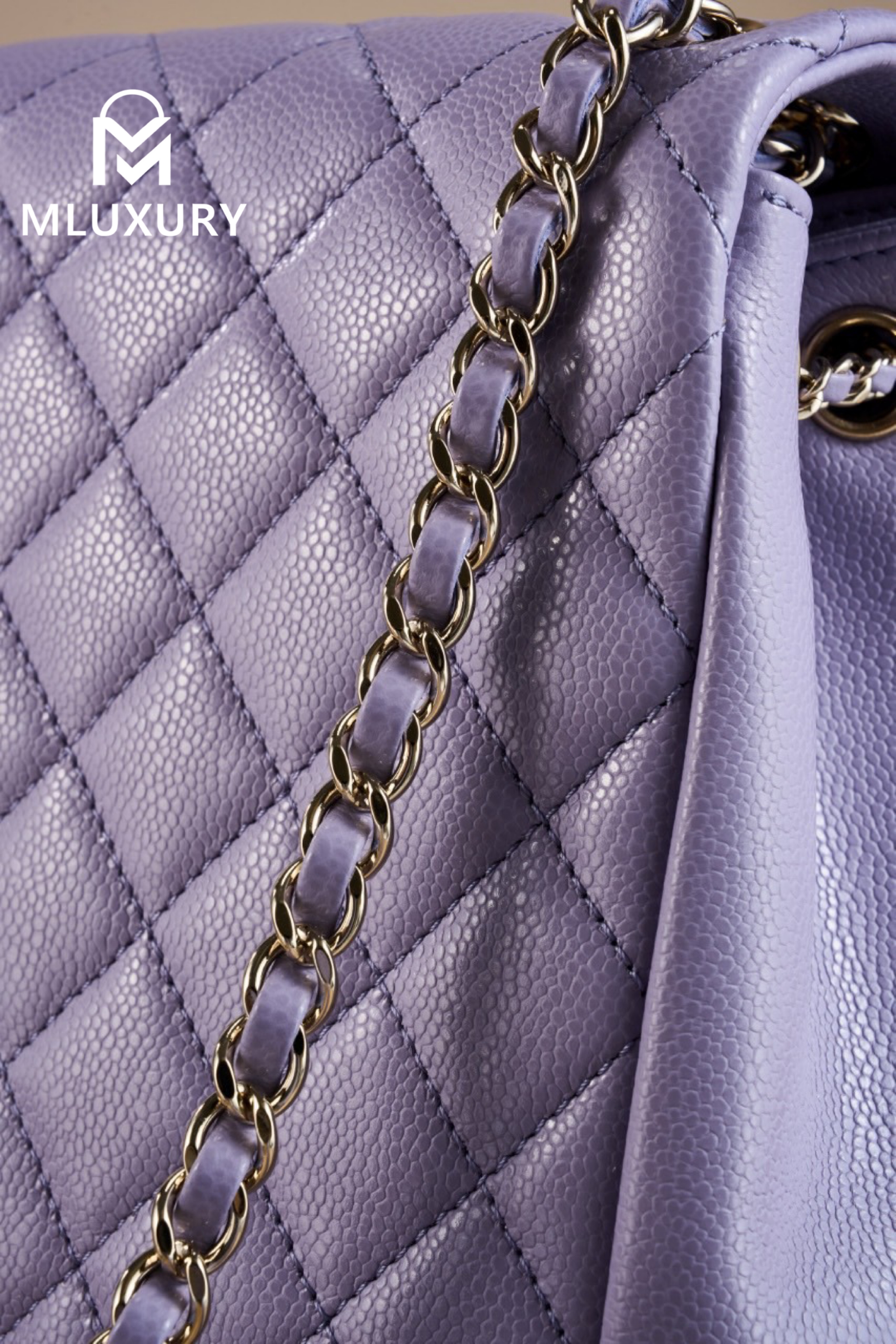 CHANEL 24A Duma Small Backpack, Purple