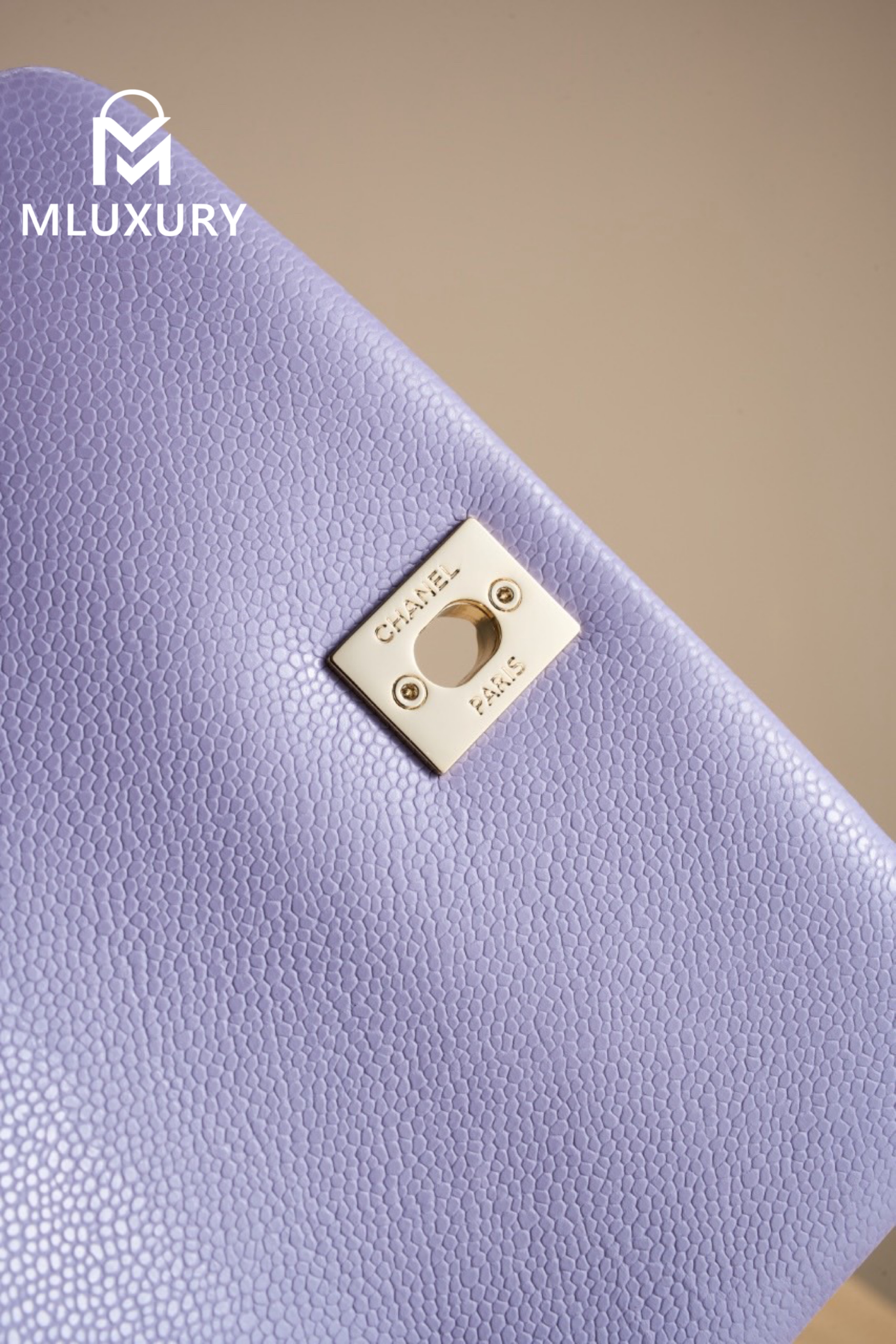 CHANEL 24A Duma Small Backpack, Purple