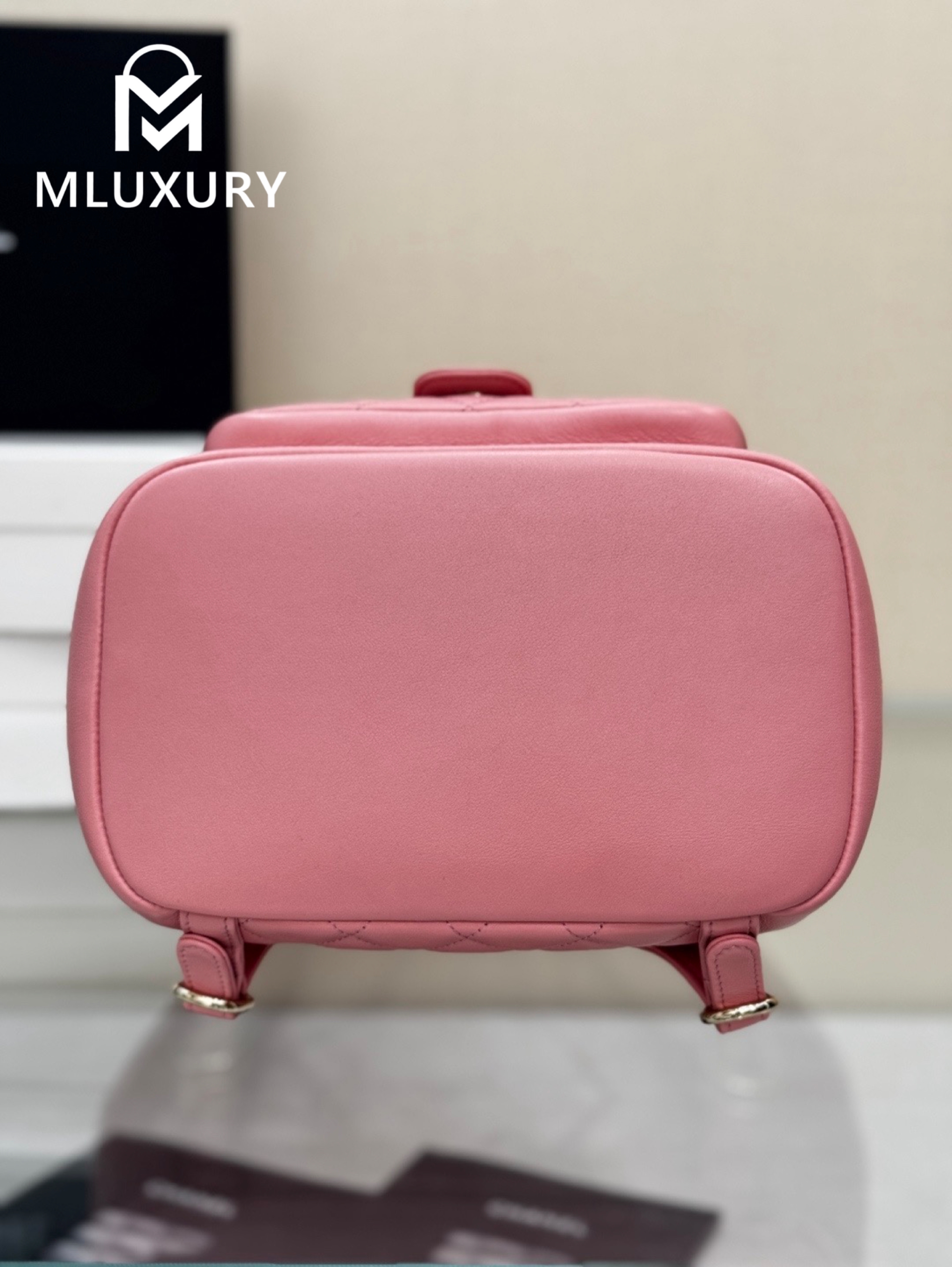 CHANEL 24 Duma Large Backpack, Pink