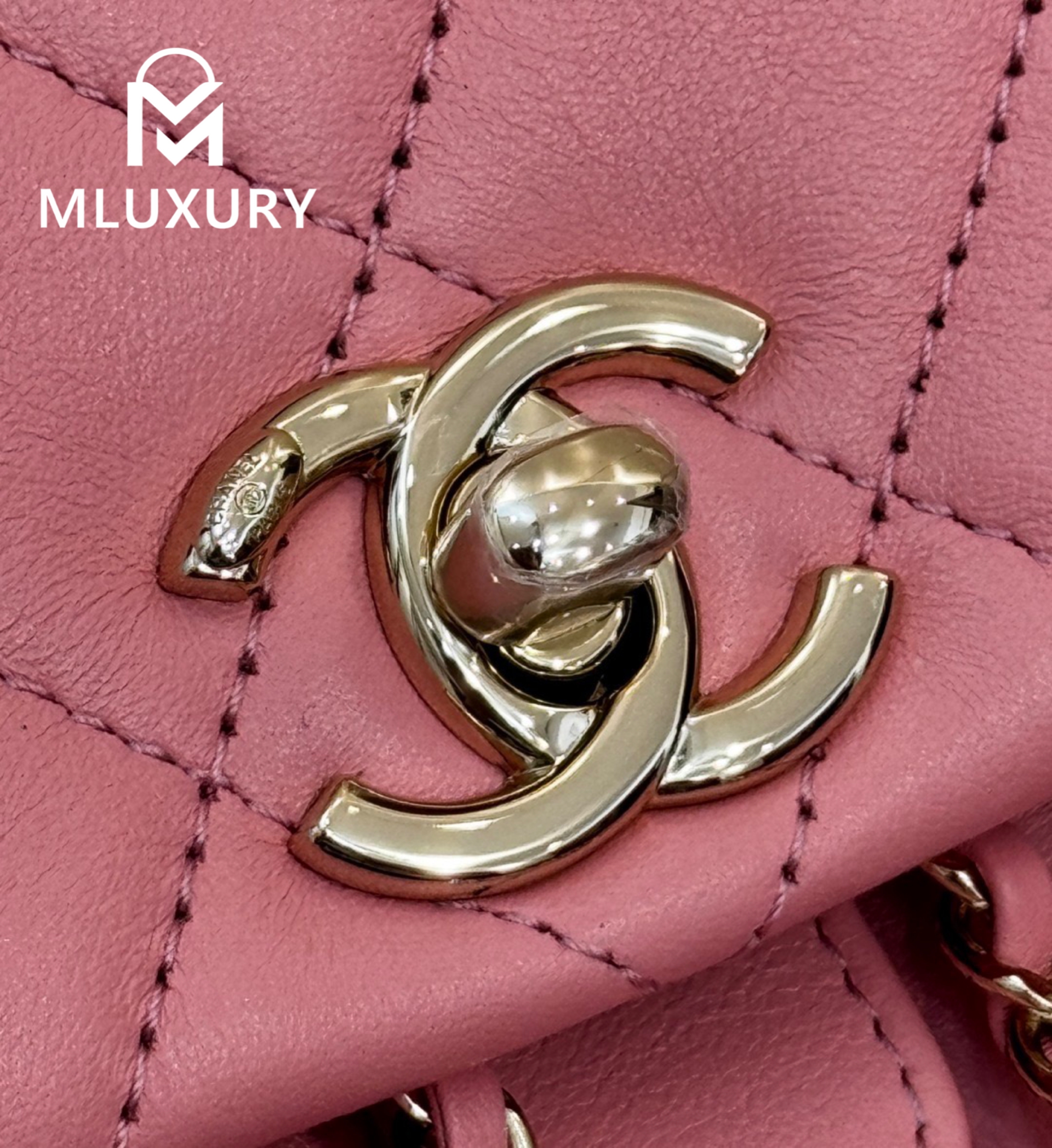 CHANEL 24 Duma Large Backpack, Pink