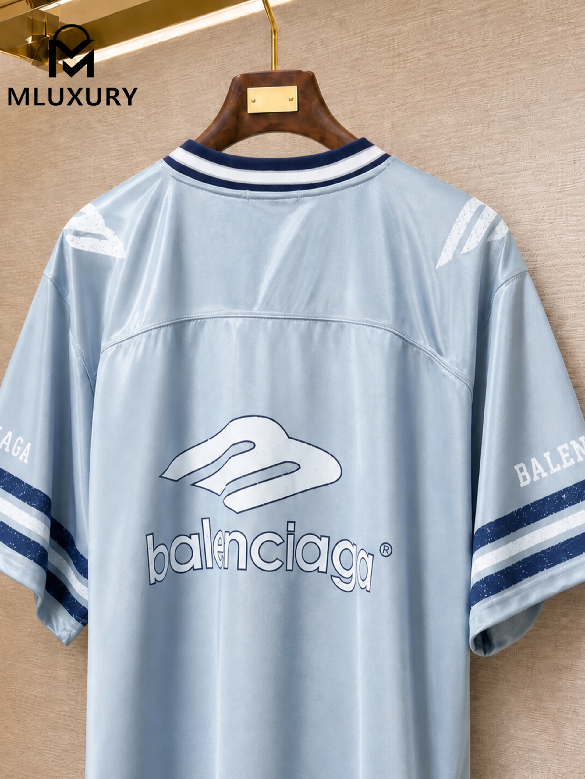 Balenciaga BLCG 25 Soccer series short-sleeved Jersey